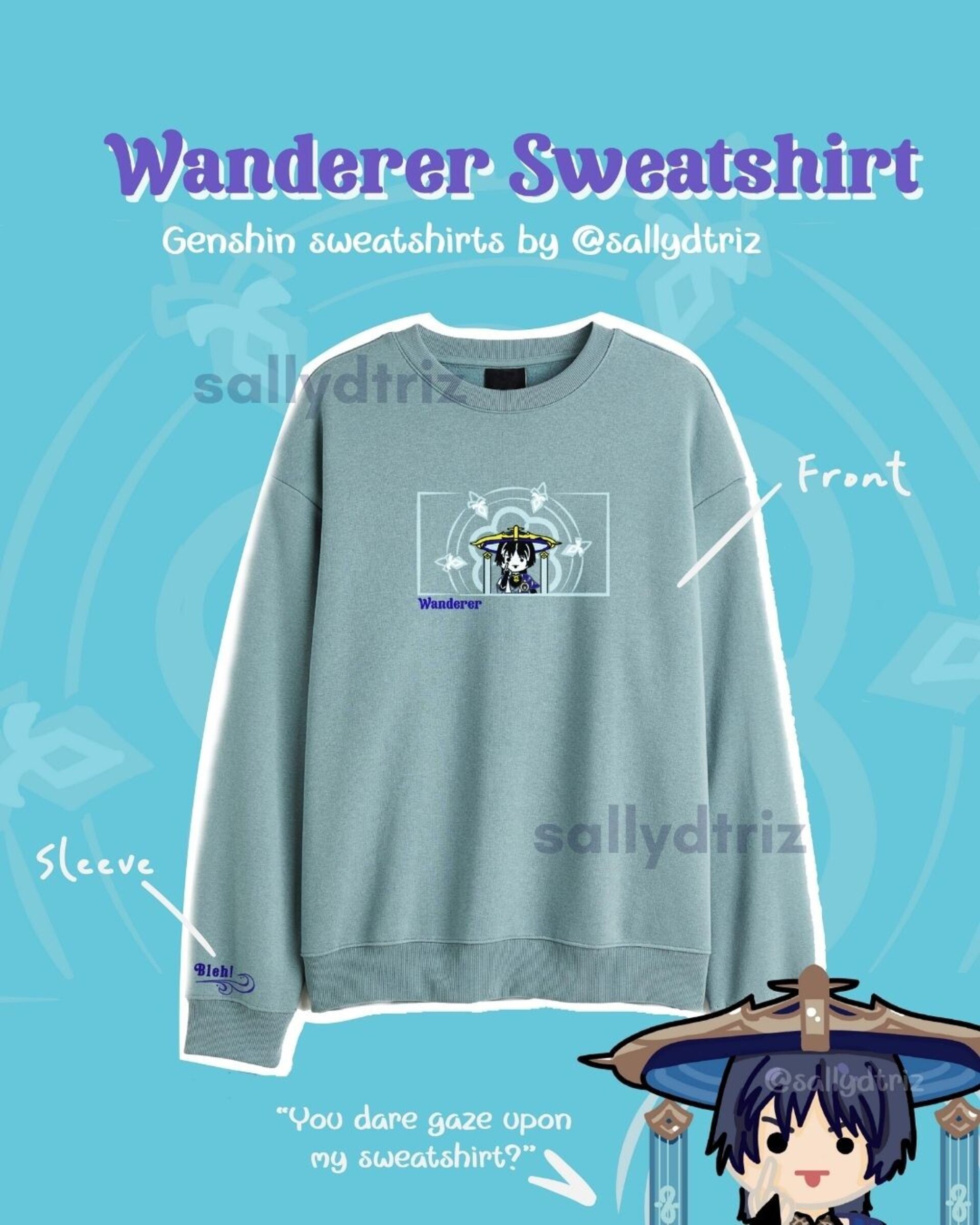 Wanderer Scaramouche sudadera Genshin - 4
