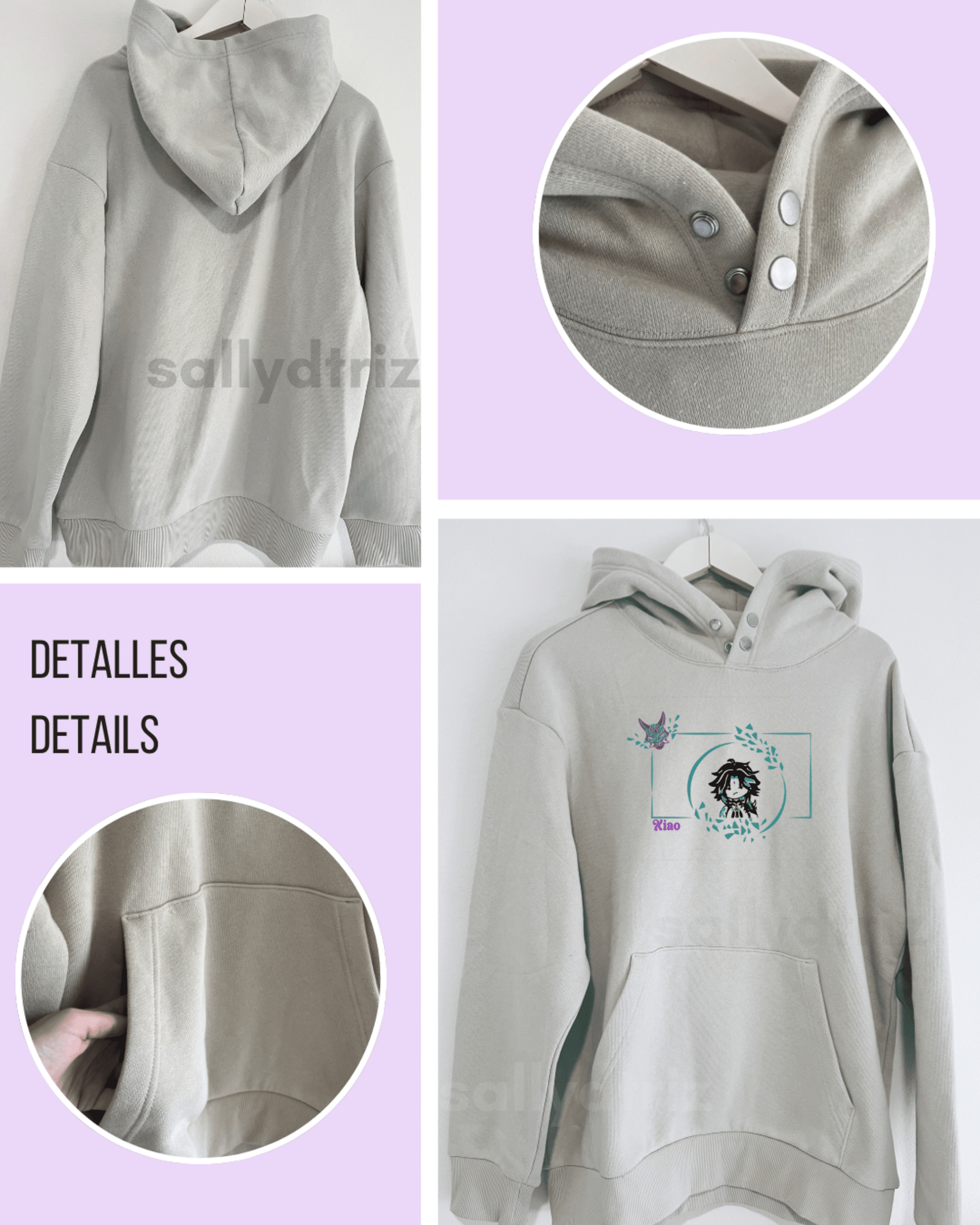 Xiao sudadera Genshin - 5