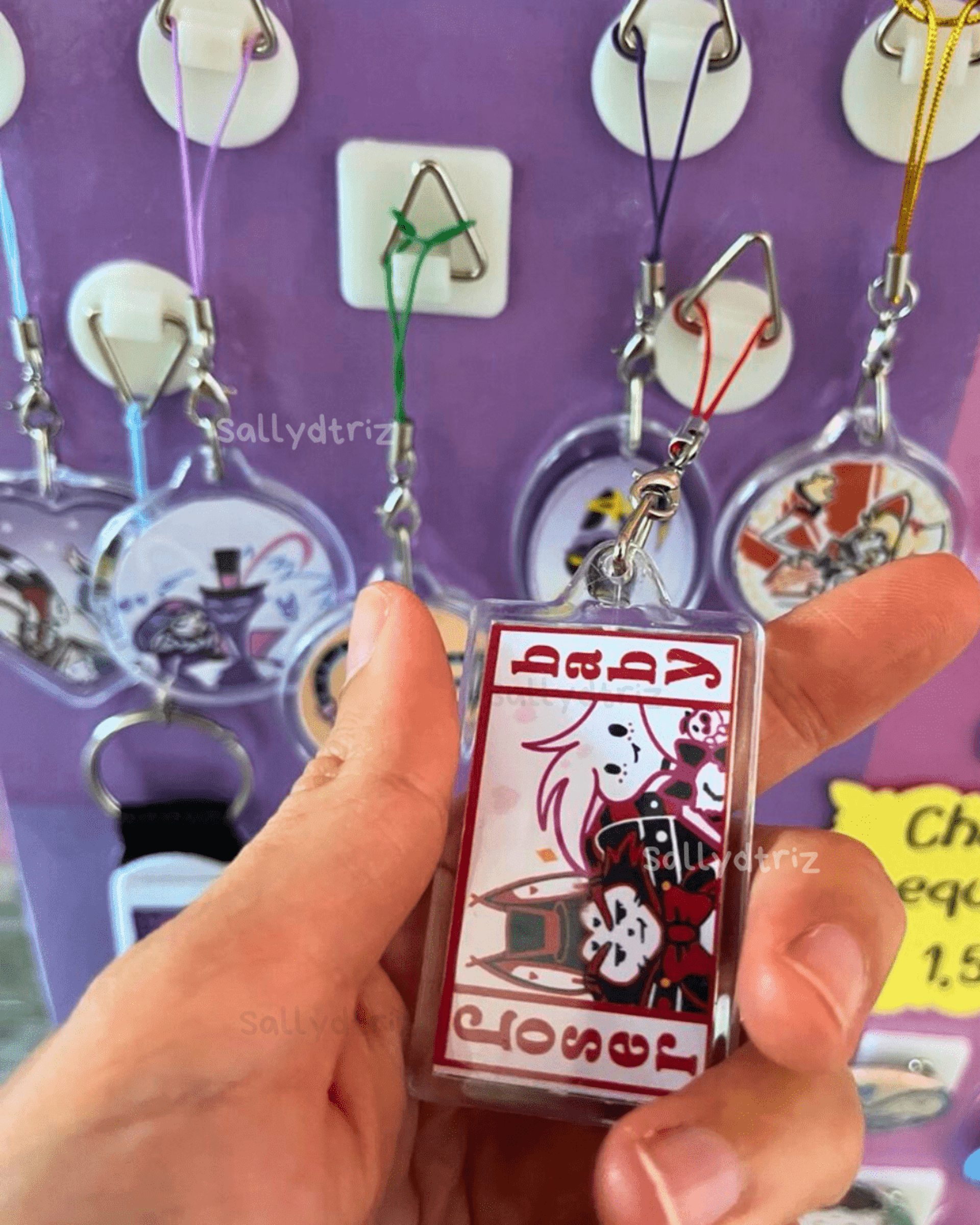 Laveros Helluva Boss y Hazbin Hotel- Keychains - 5