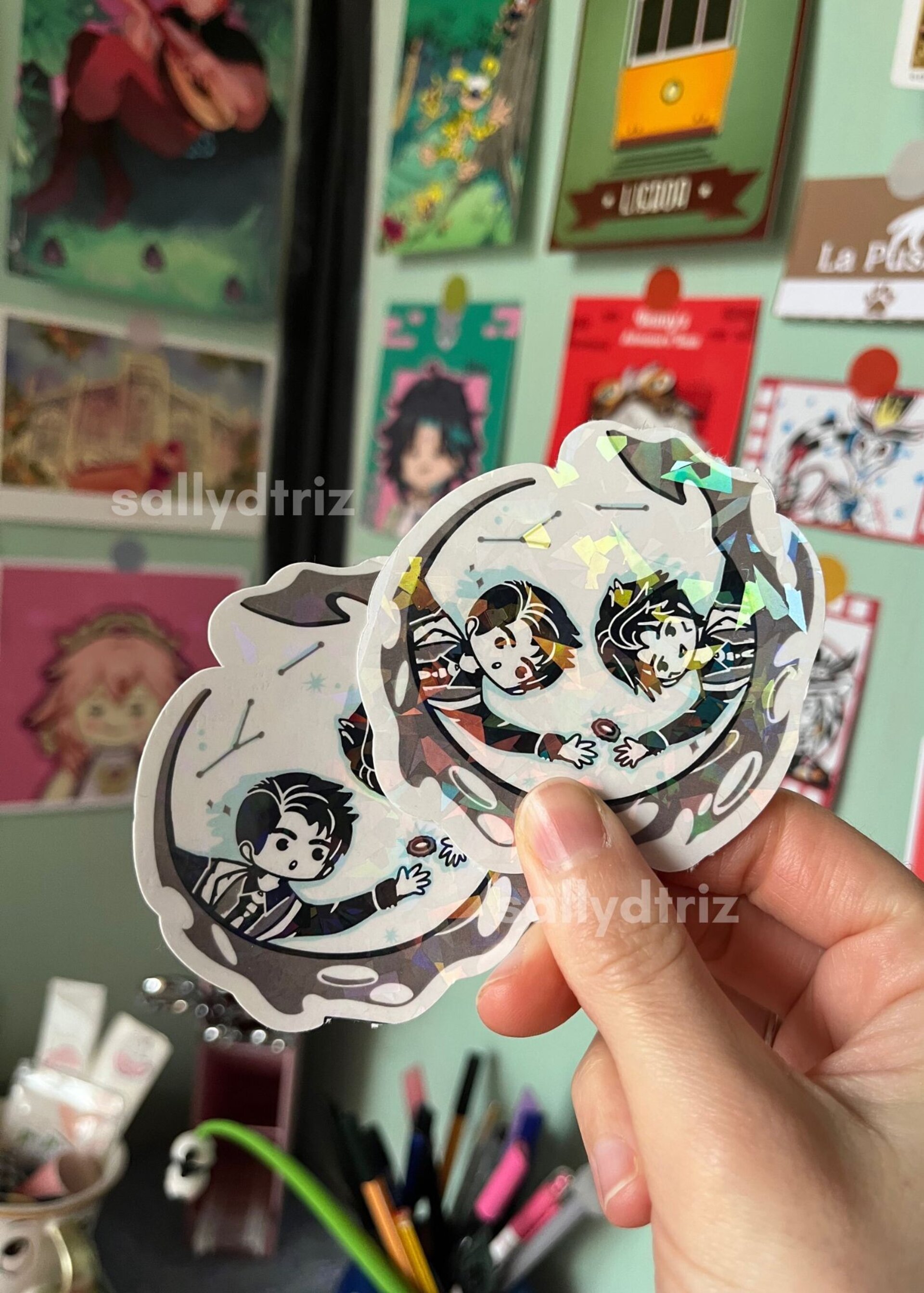 LLaveros móvil y pegatinas JayVik Arcane / Phone charms and stickers Jayvik - 3