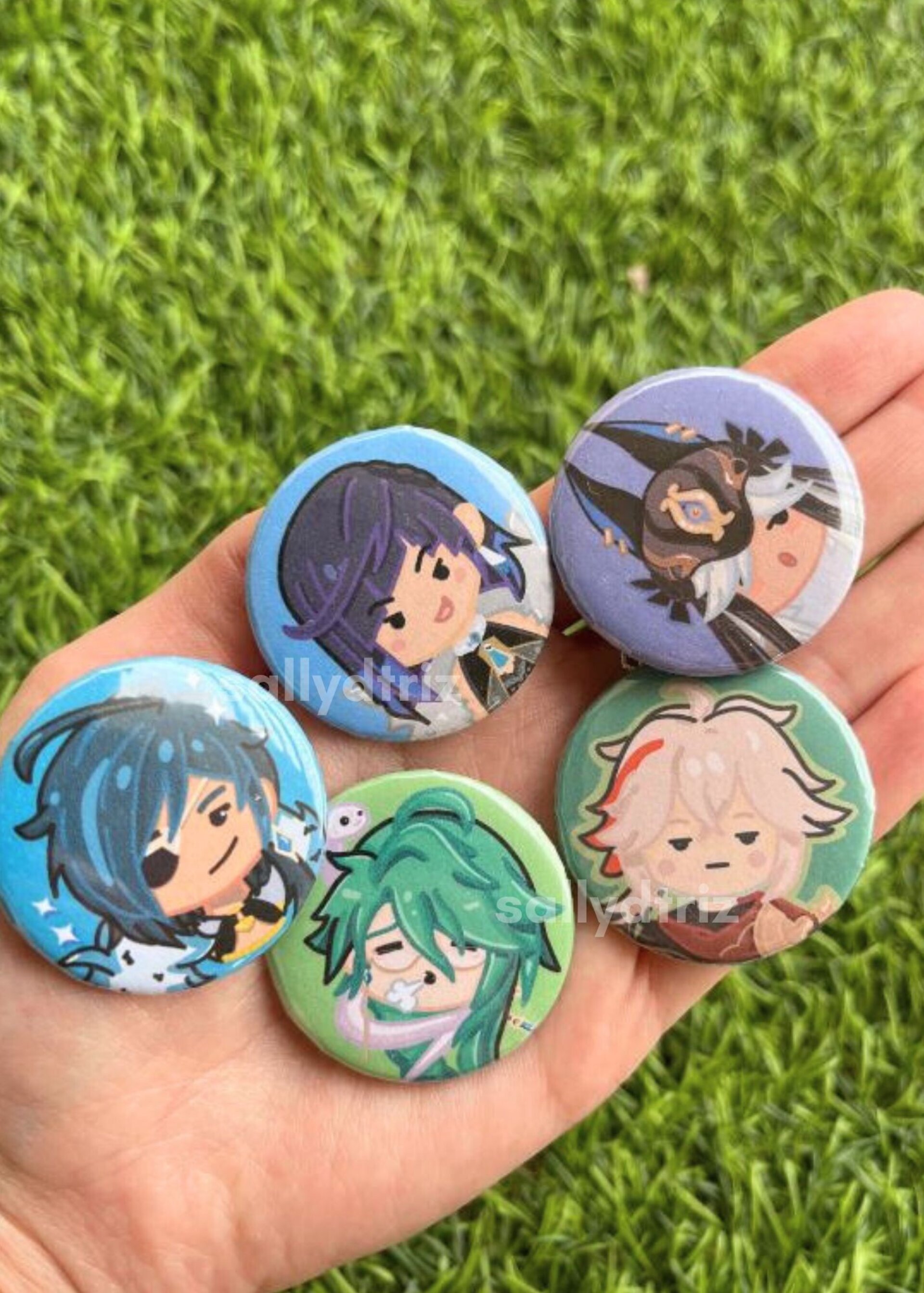 Chapas Genshin Impact- Button Pin Genshin - 2