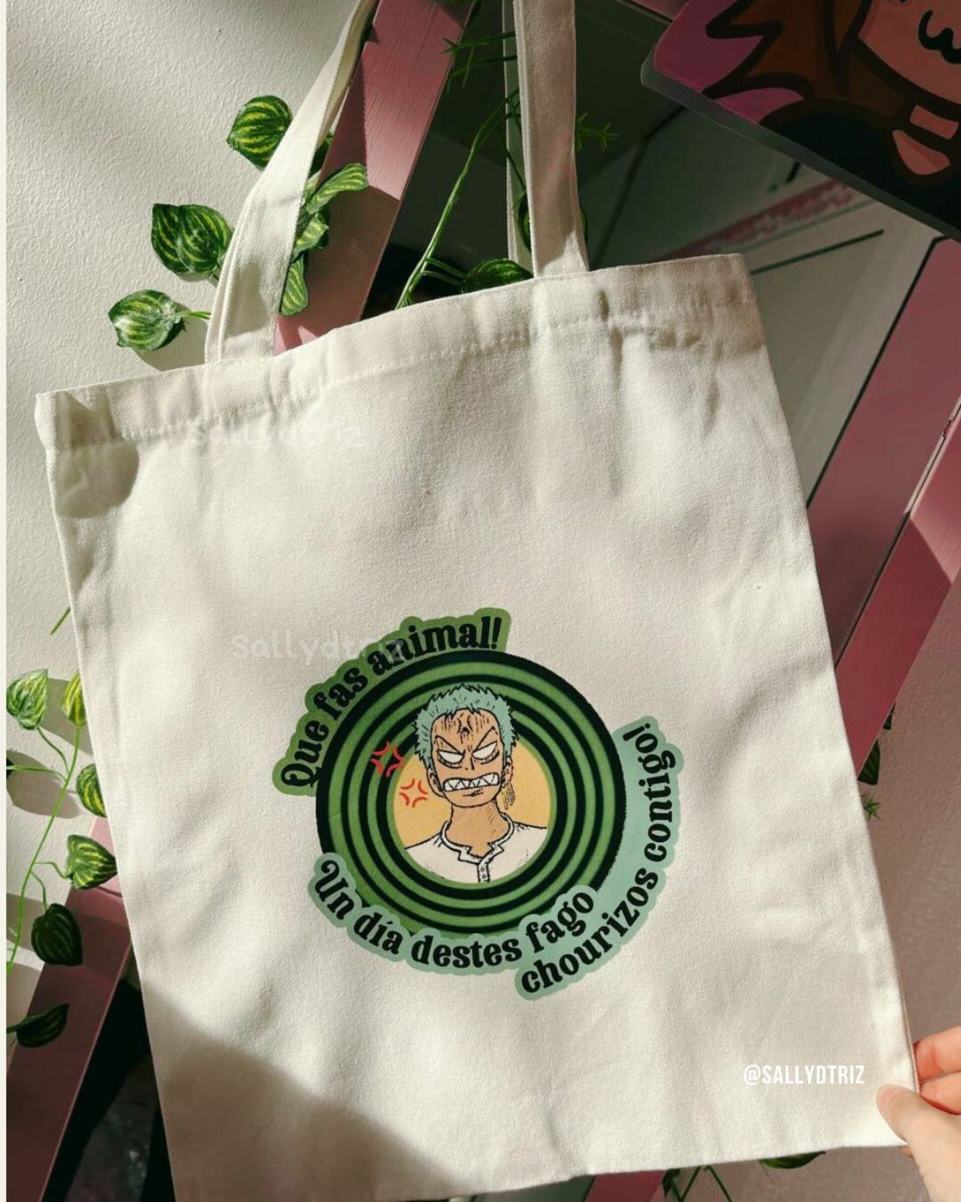 Tote Bag, estuche y pegatina de Zoro - 3