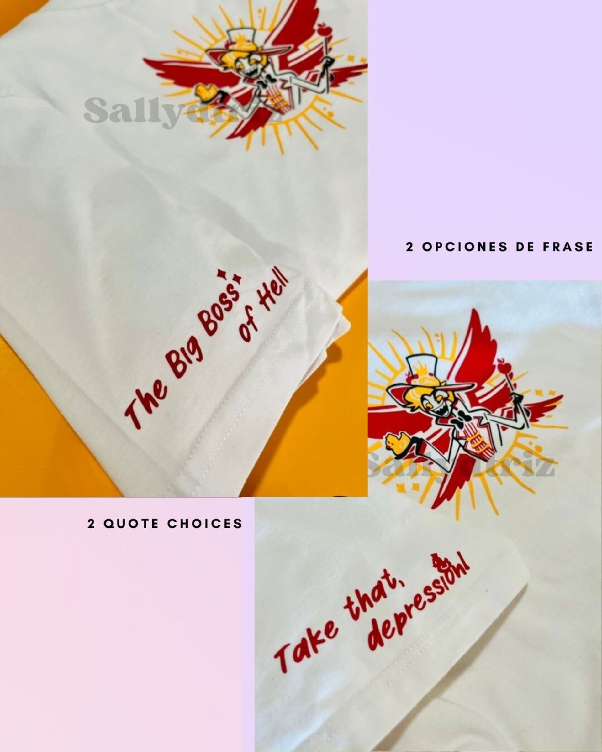 Camiseta y sudadera Lucifer hazbin Hotel - 3