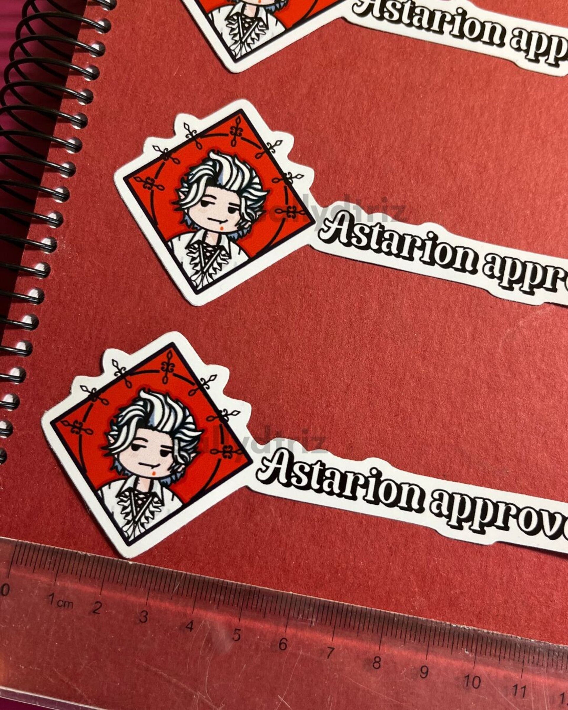 Chapas y pegatinas Astarion BG3 - 3