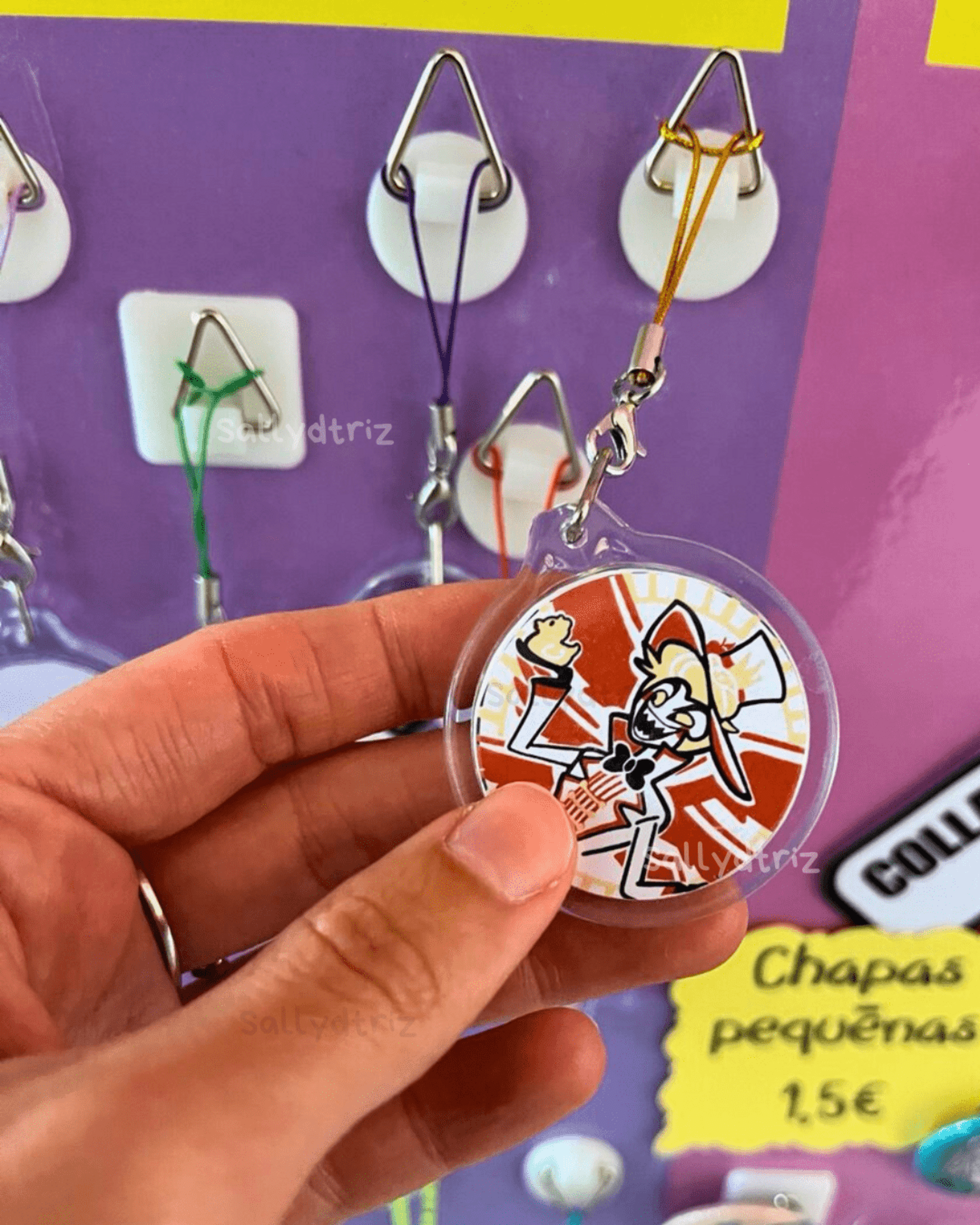 Laveros Helluva Boss y Hazbin Hotel- Keychains - 7