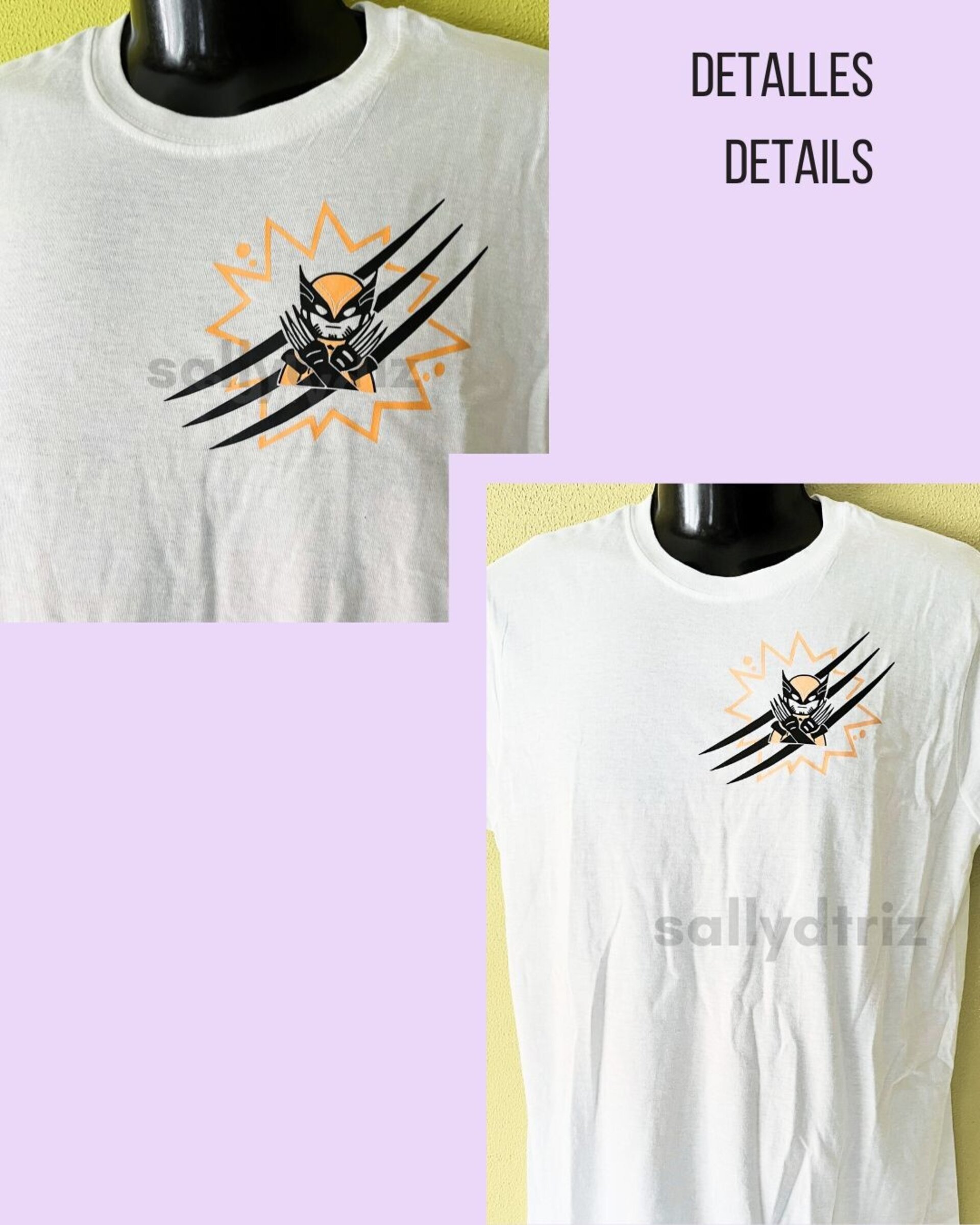 Masacre y Lobezno camisetas Tshirts wolverine - 3