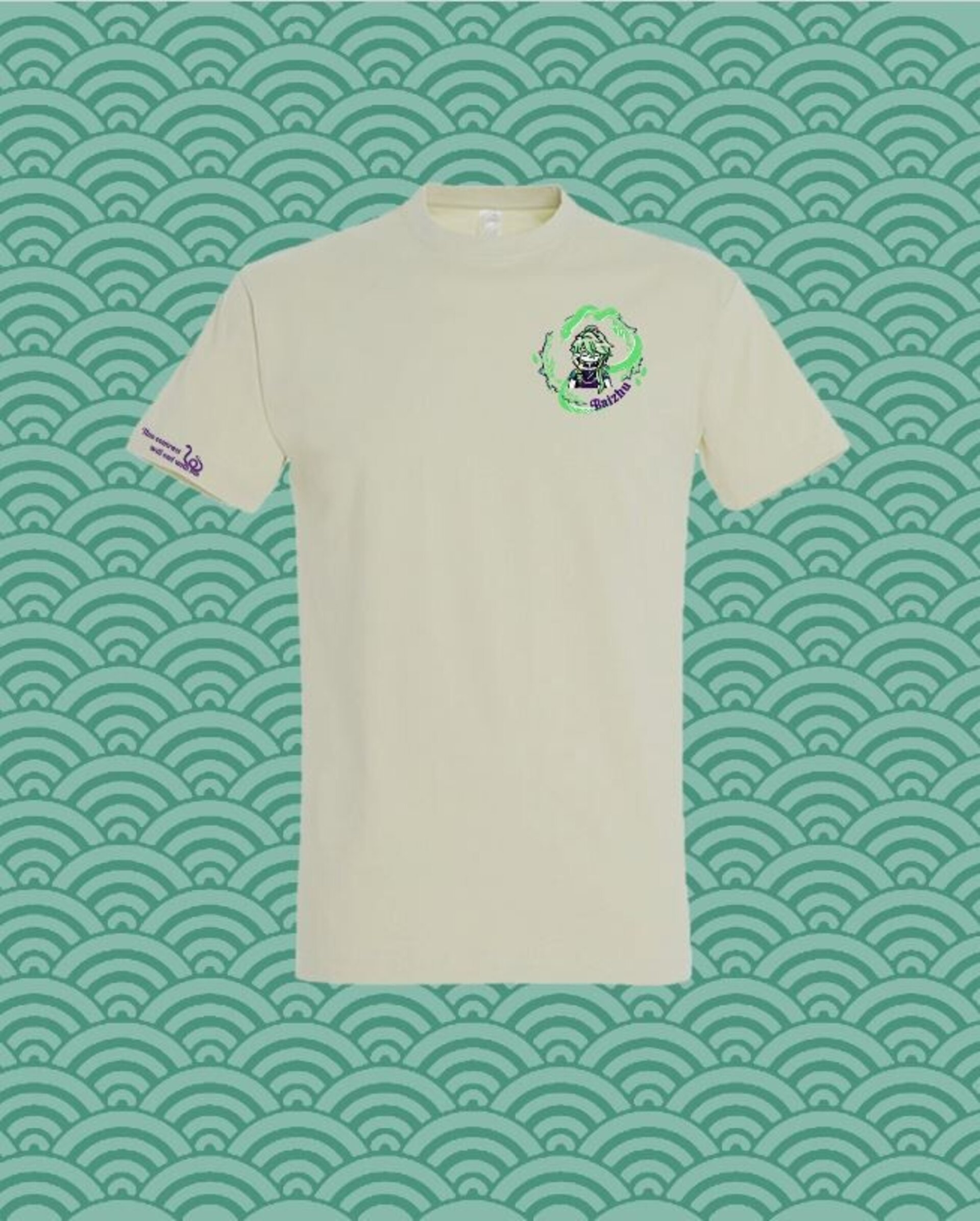Baizhu Genshin Impact camiseta - 3