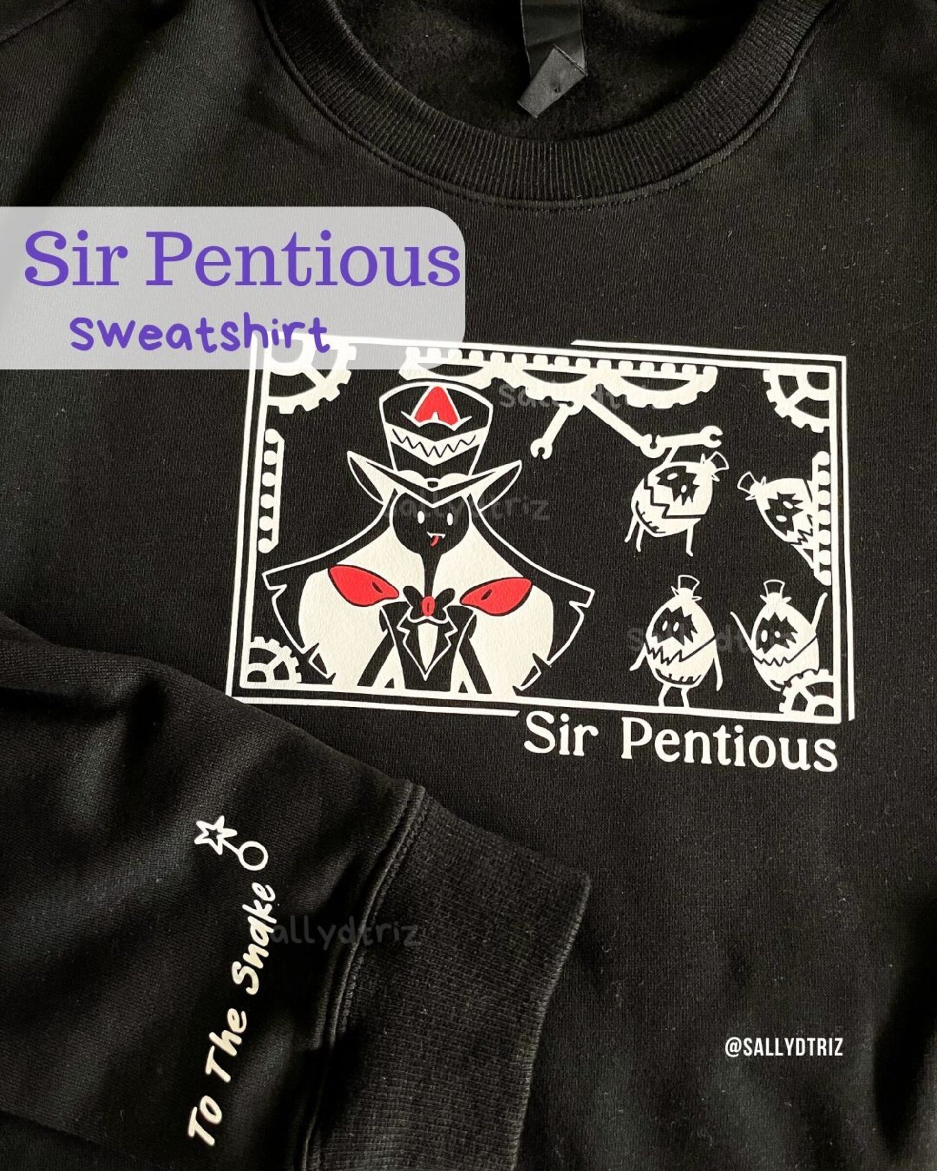 Sir Pentious sudaderas/ sweatshirts Sir Pentious- Hazbin Hotel - 1
