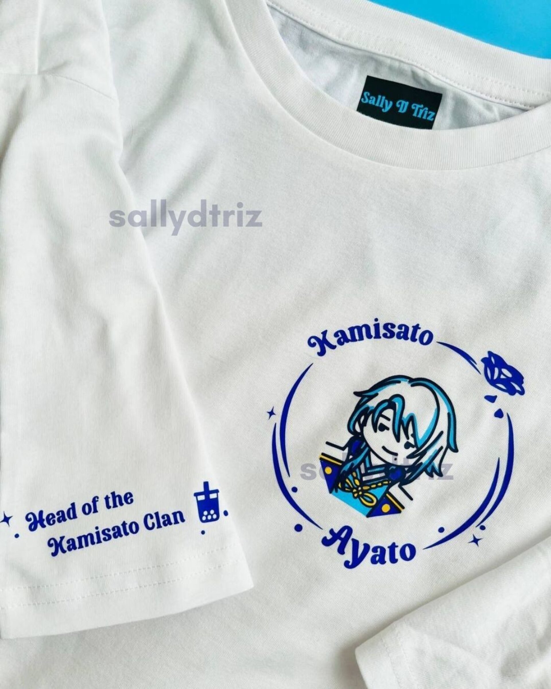 Camiseta Thoma y Ayato Genshin Impact OUTLET - 3