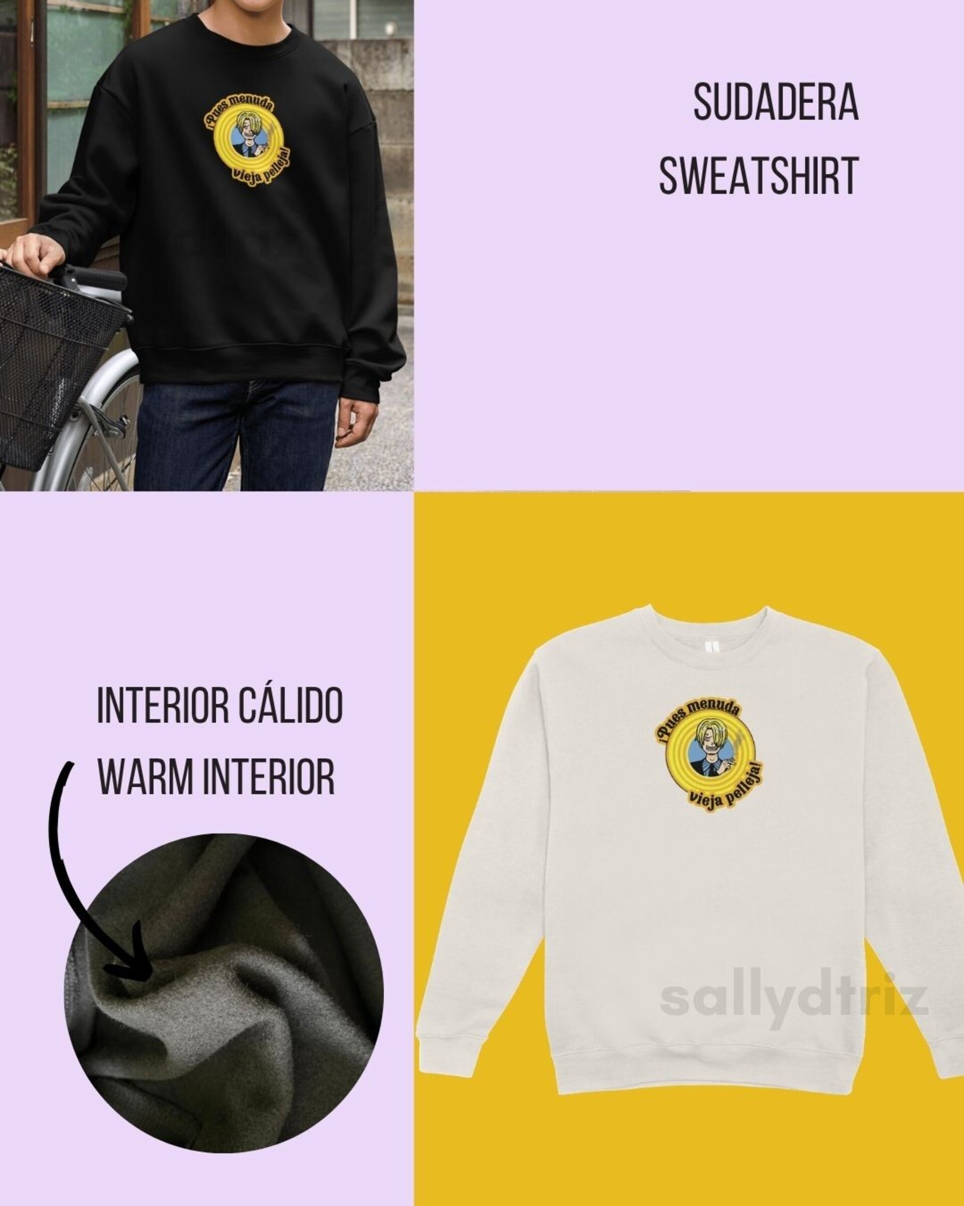 Sanji sudaderas varios colores/ sweatshirts - 4