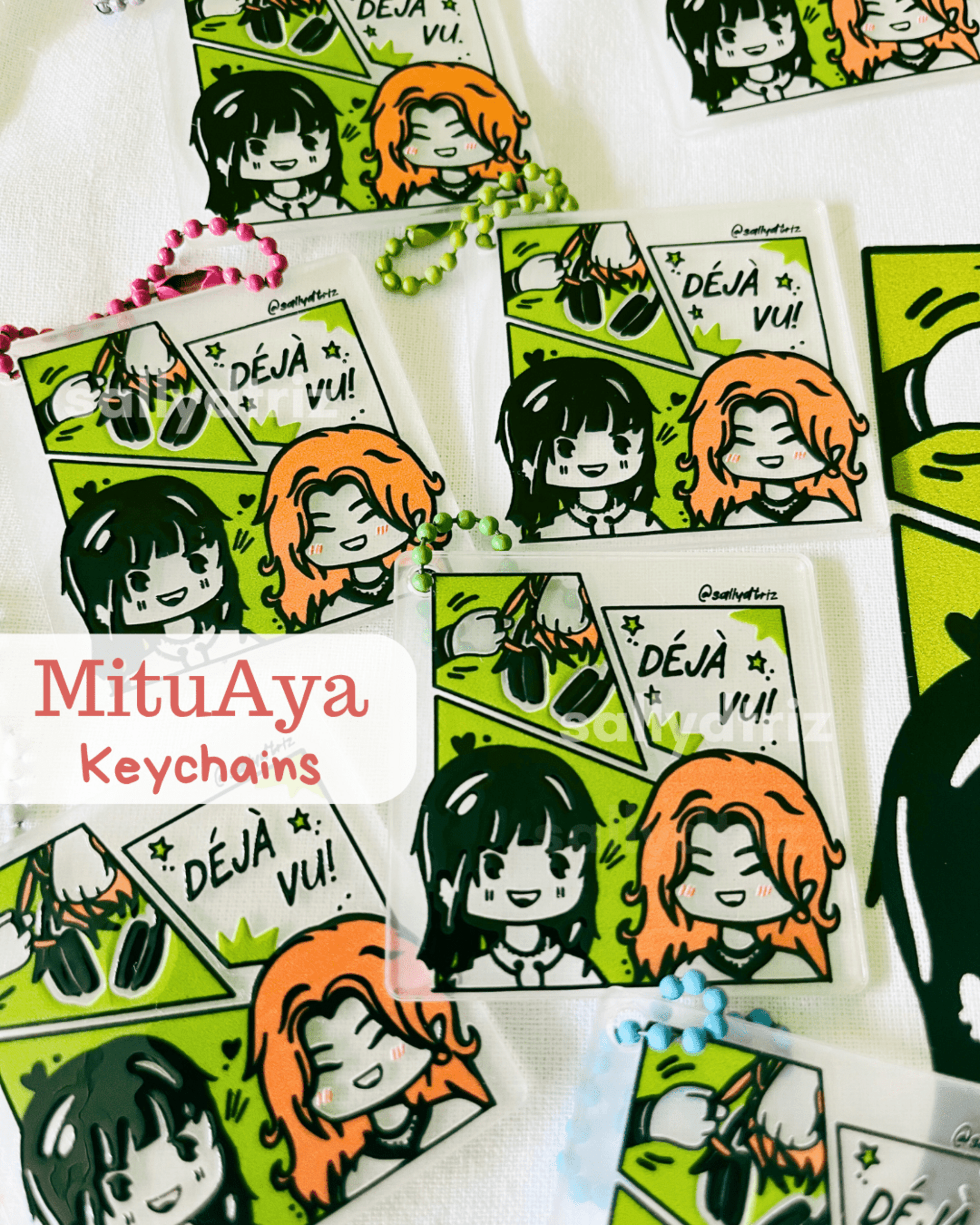 MitsuAya -Llaveros / Keychains - 1