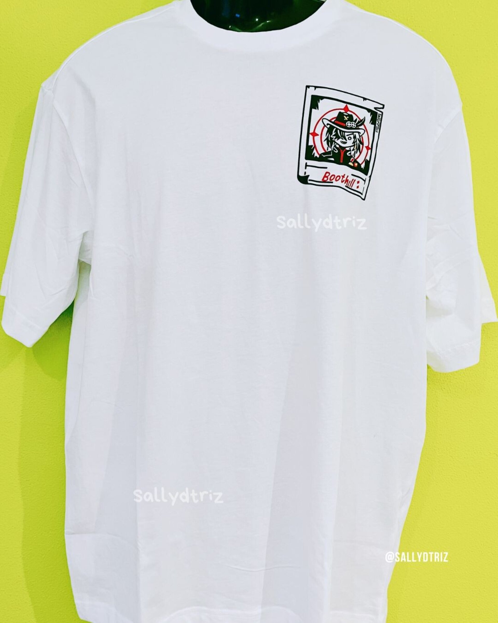 Camiseta  Boothill Honkai M oversize, L oversize- Tshirt Boothill M oversize - 2