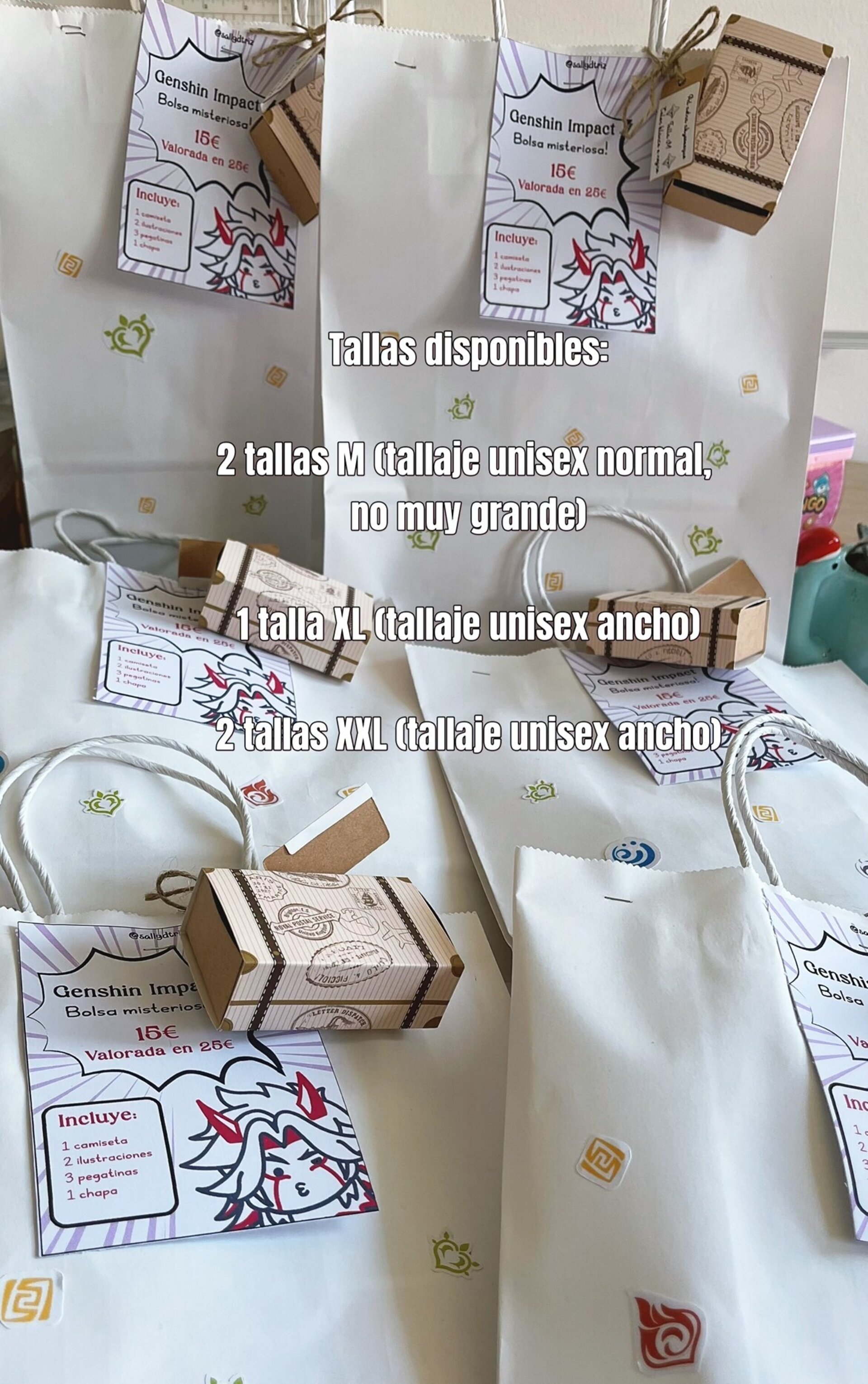 Bolsa sorpresa Genshin Impact / Surprise bag genshin Impact - 2