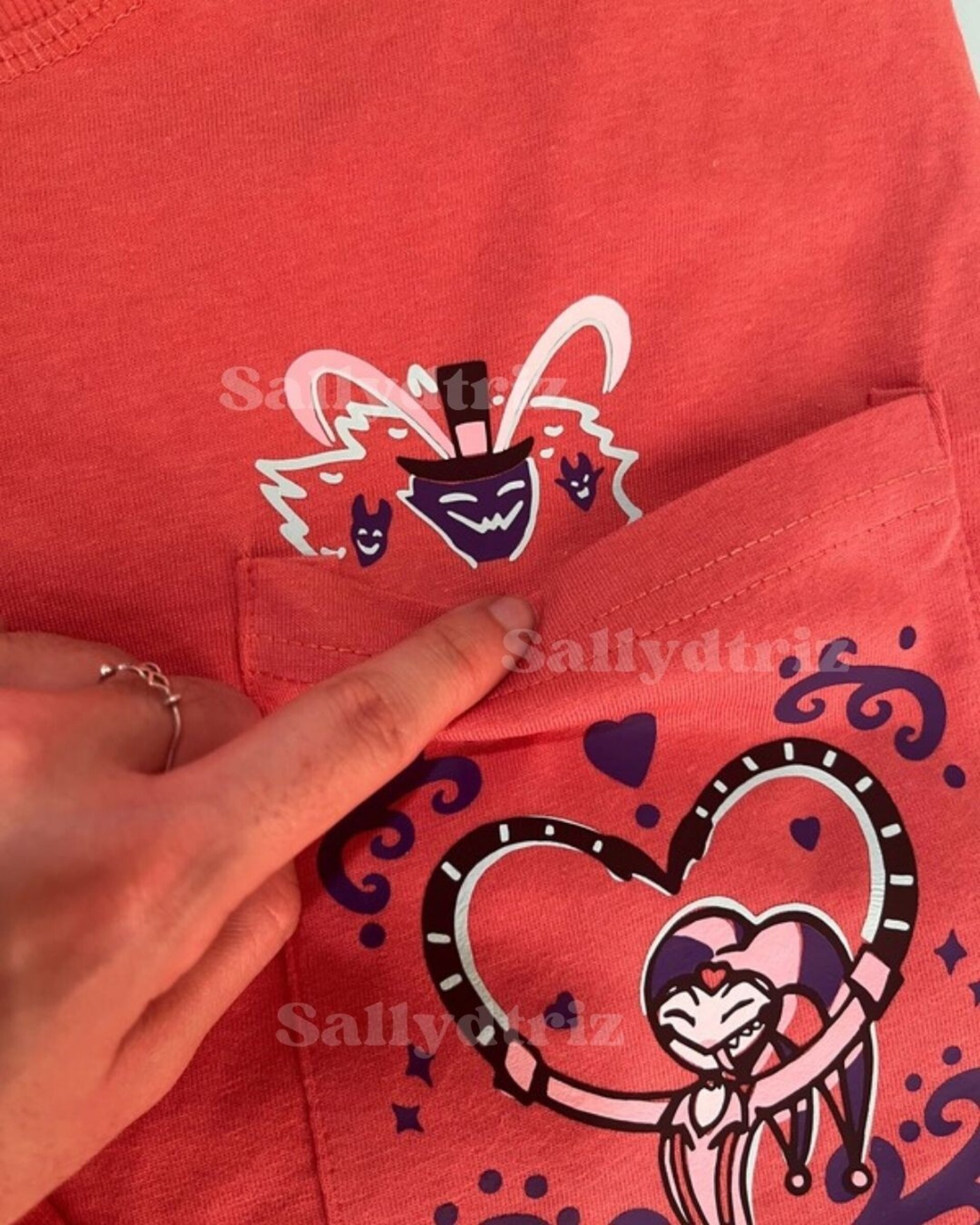Fizzarolli camiseta con bolsillo Helluva Boss - 2