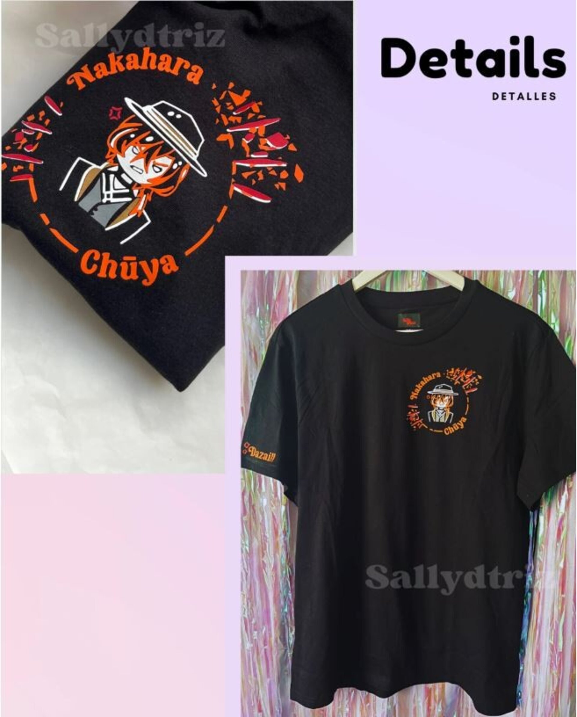 Chuuya Bungou Stray dogs camiseta - T-shirt M - 2