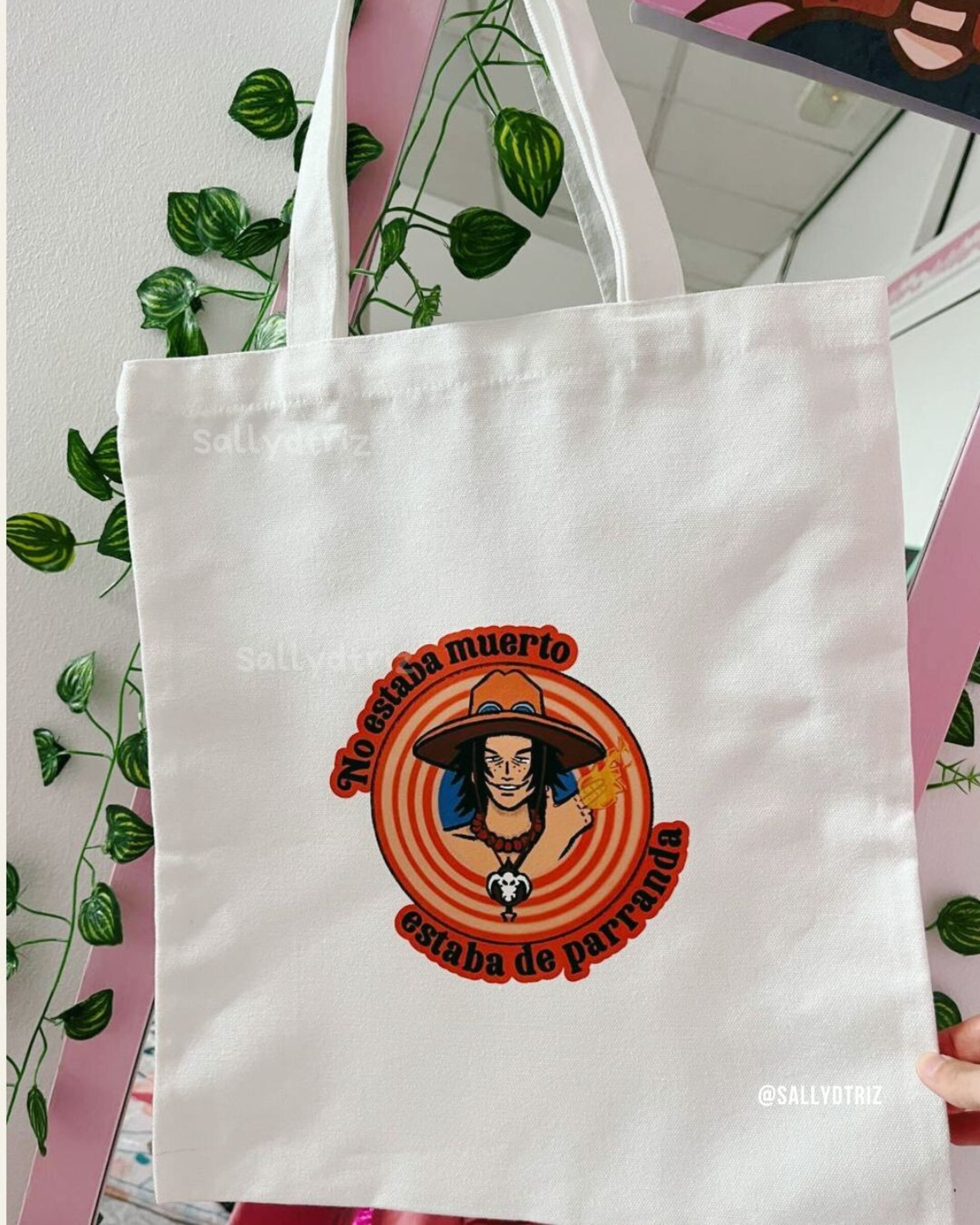 Tote Bag, estuche y pegatina de Ace - 1