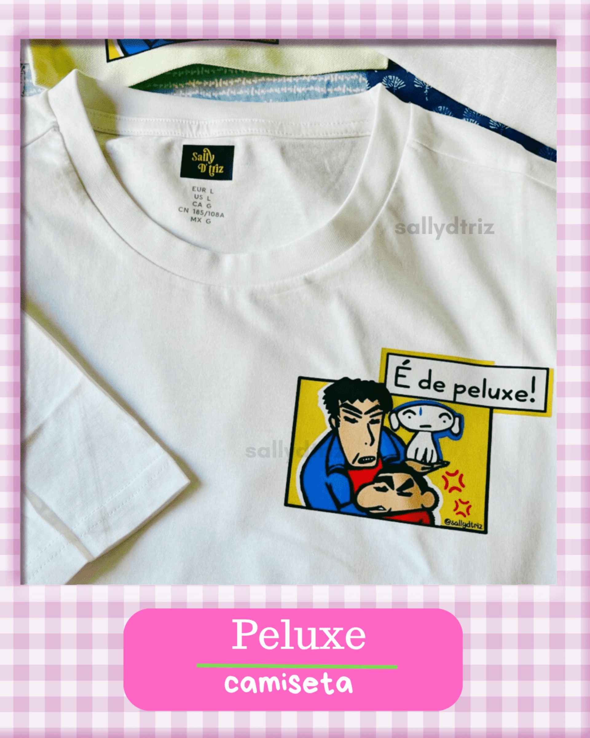 Camiseta É de peluxe Shin Chan - 1