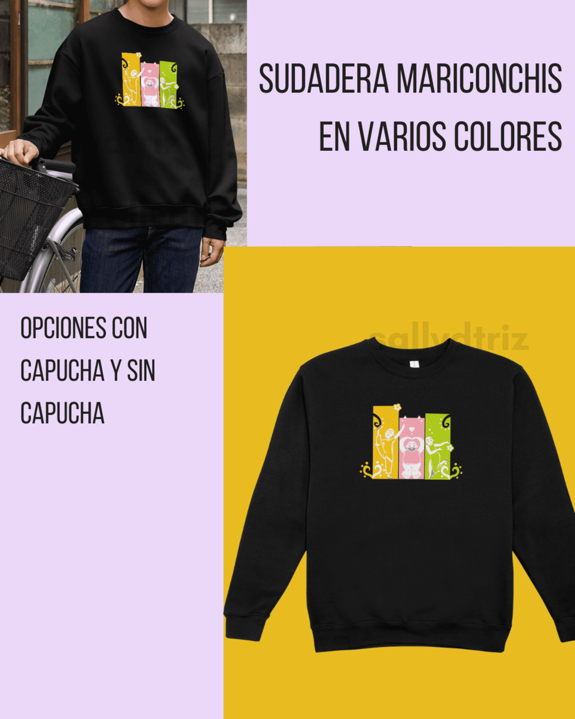 Mariconchis sudaderas otros colores/ sweatshirts - 6