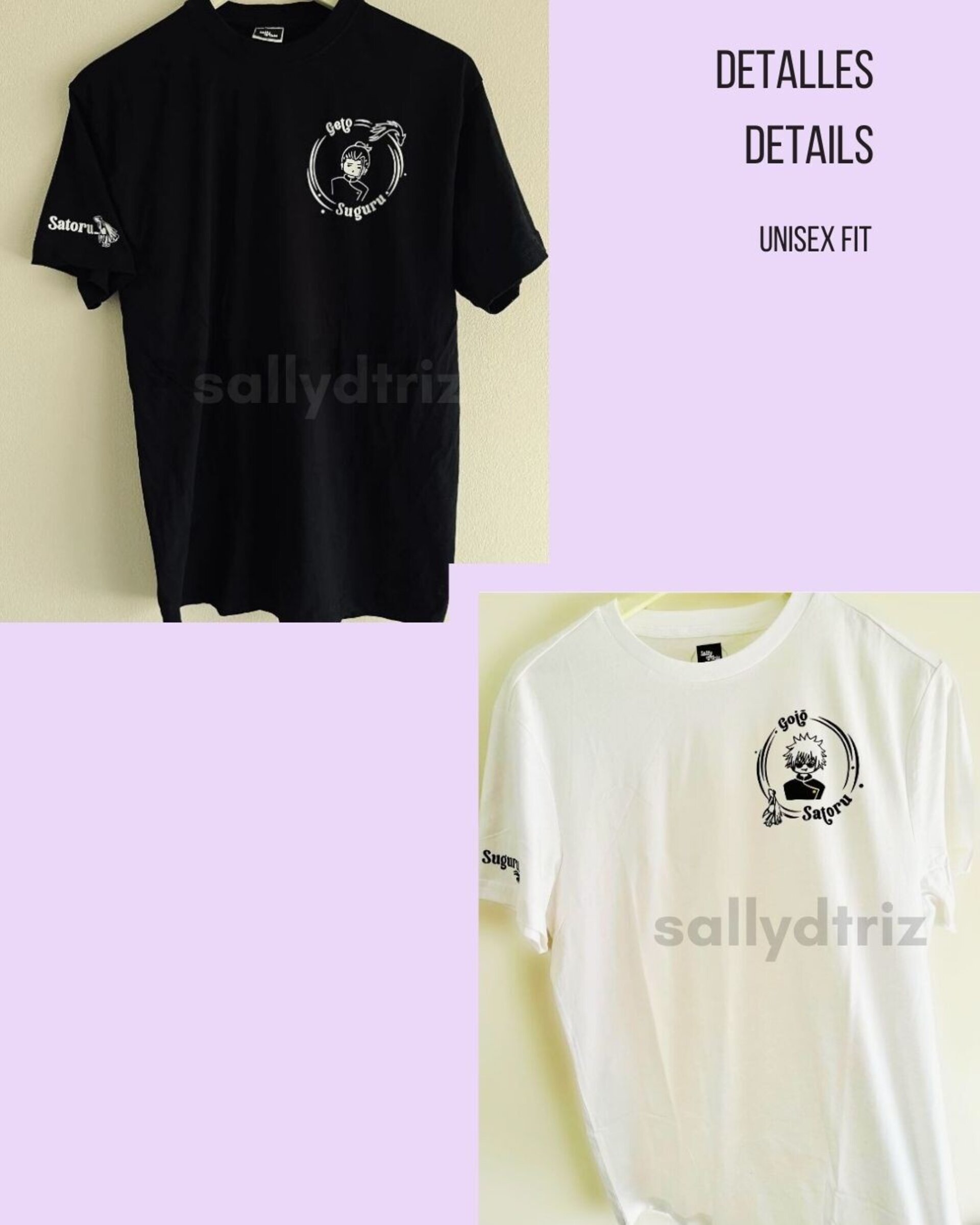Geto Suguru camiseta L Jujutsu- geto T-shirt L - 2