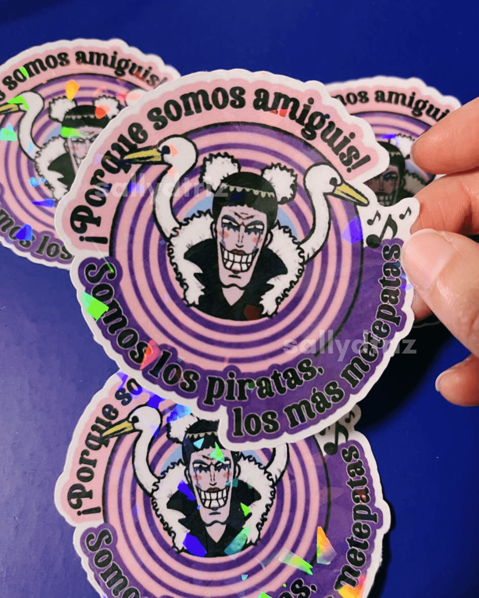 Pack 8 pegatinas One Piece - 4