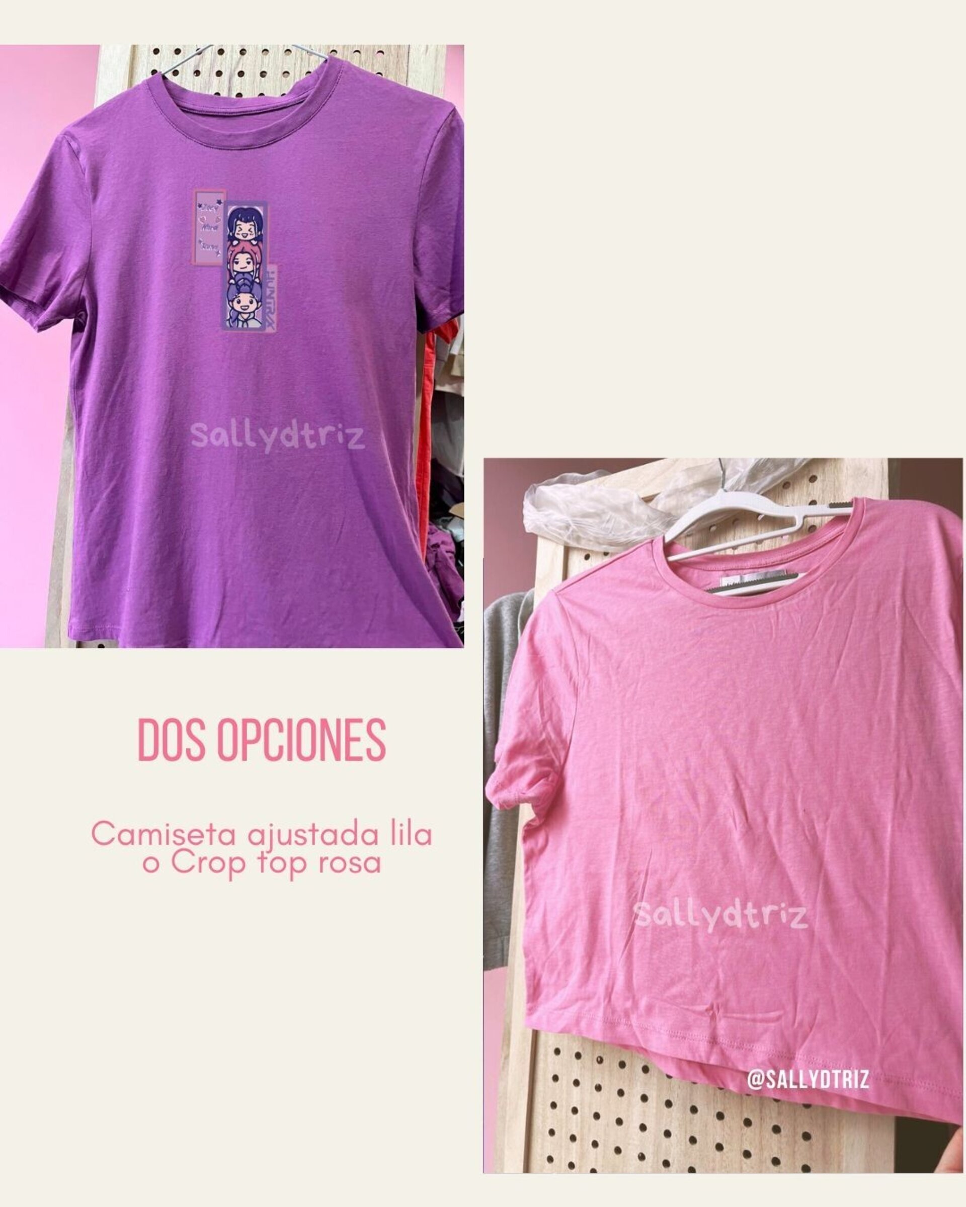 Camisetas crop top y petite- Huntrix Kpop Demon Hunters- T-shirt petite - 3