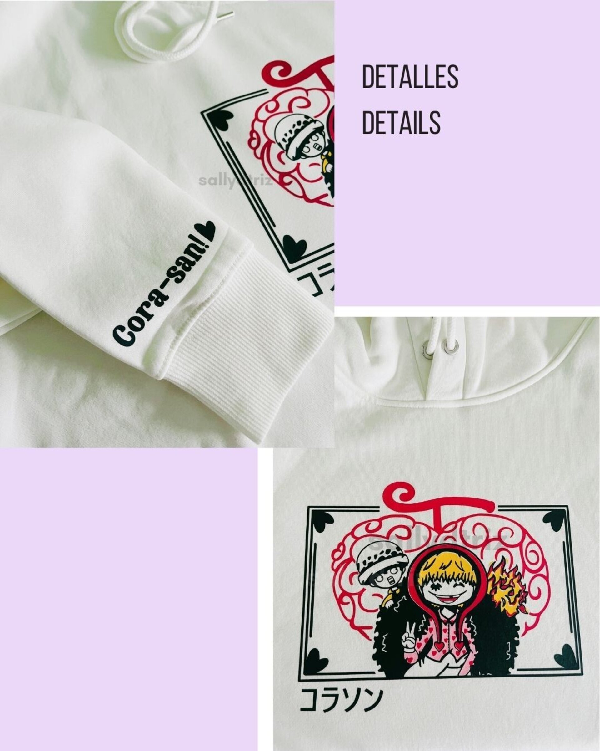 Corazon Y Law One Piece / Sudadera y camiseta - Hoodie & t-shirt - 6