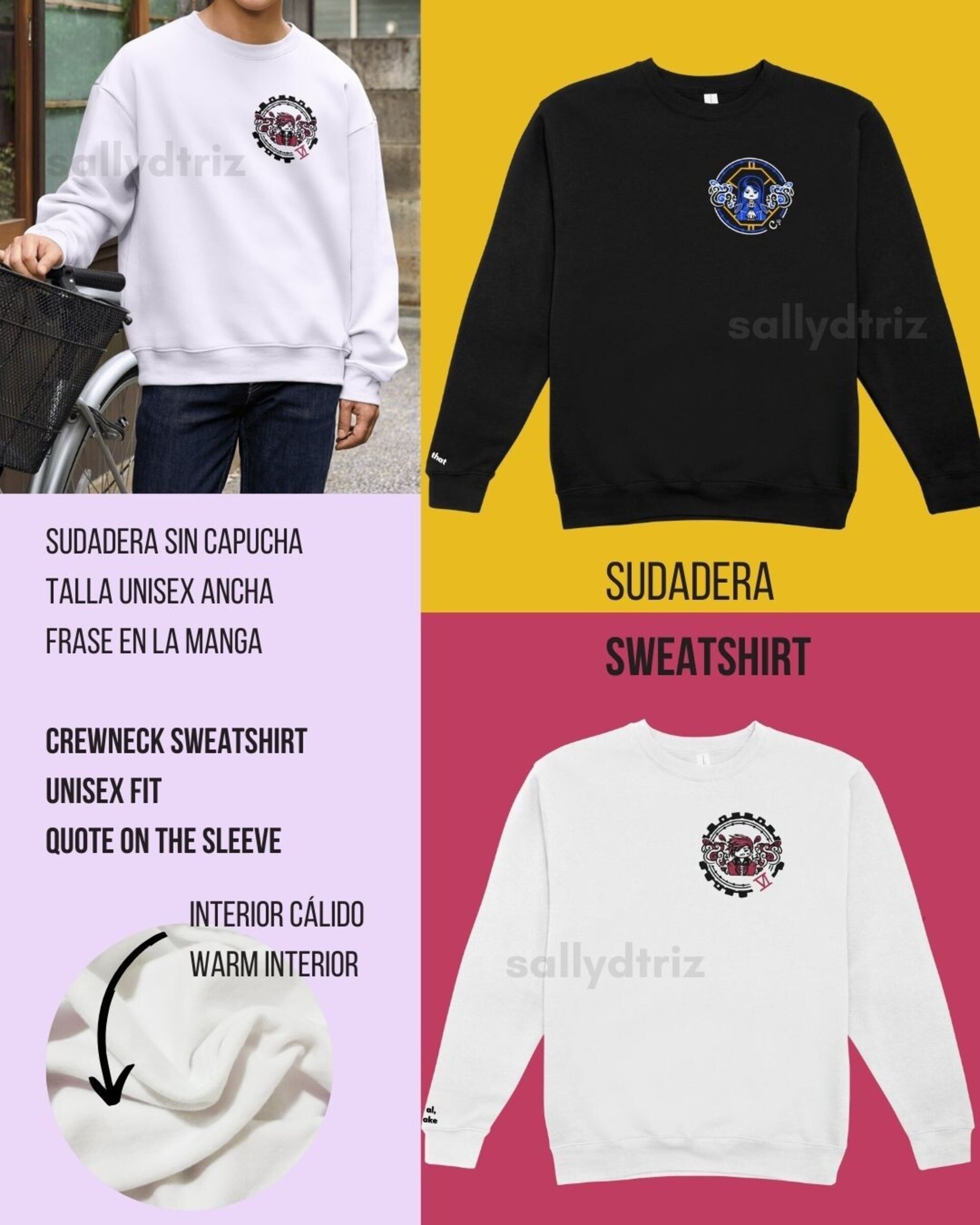 Camisetas y sudaderas Vi y Caitlyn Arcane - 4