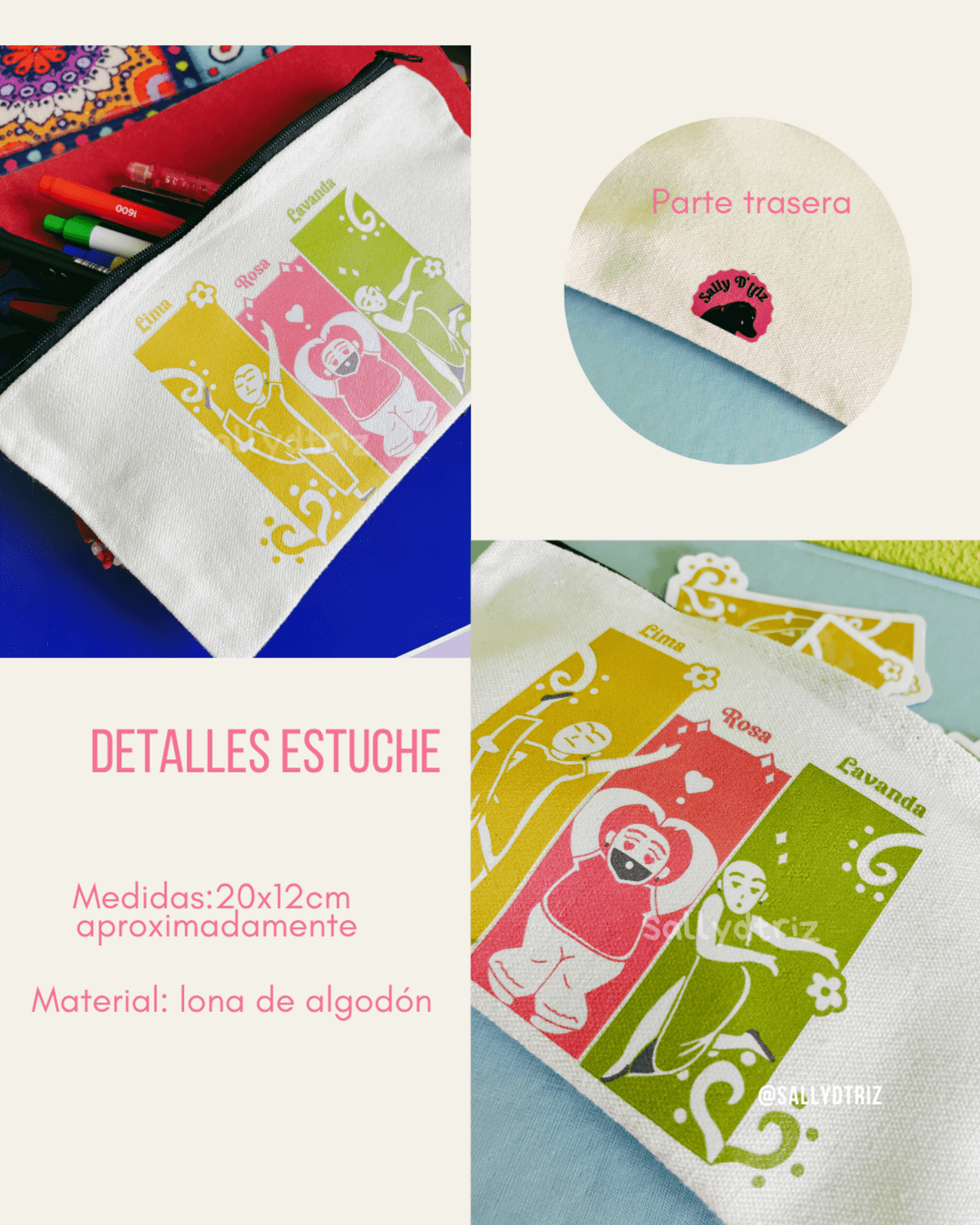 Tote Bag, estuche y pegatina de Shin Chan - 2