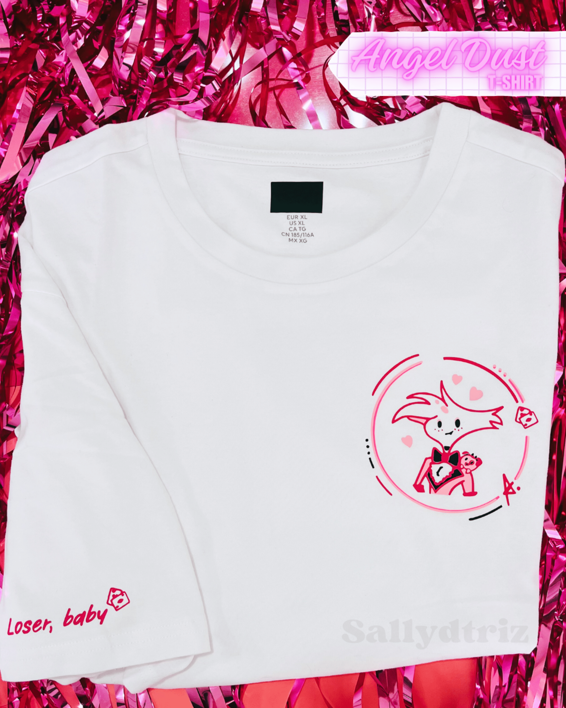 Camiseta y sudadera Ángel Dust Hazbin Hotel - 6