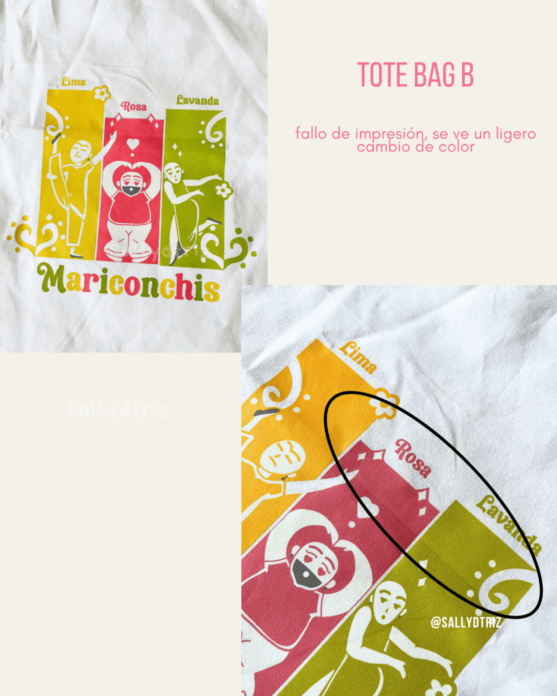 Tote Bag mariconchis, estuche Peluxe OUTLET - 4