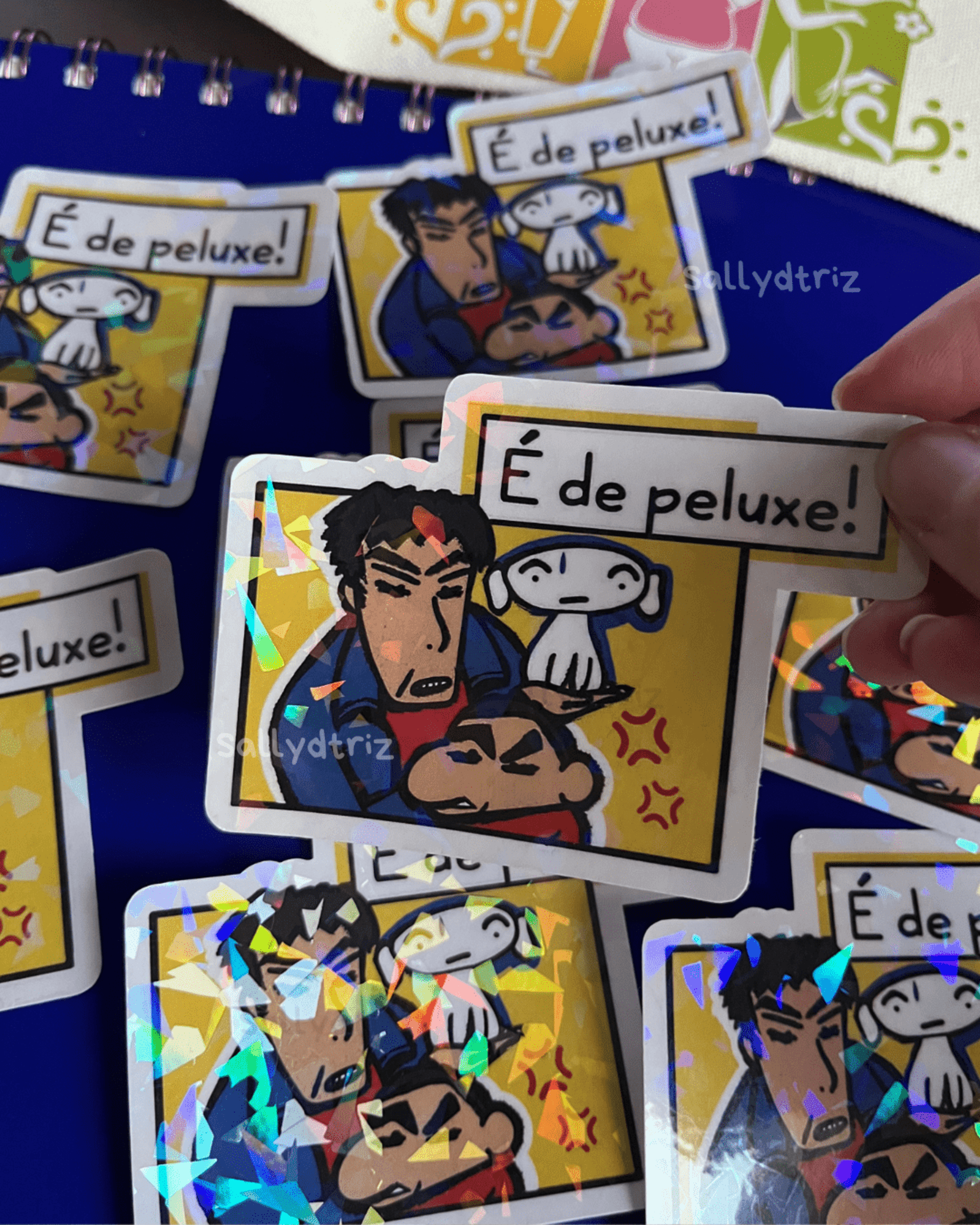 Pegatinas Shin Chan É de peluxe - 1