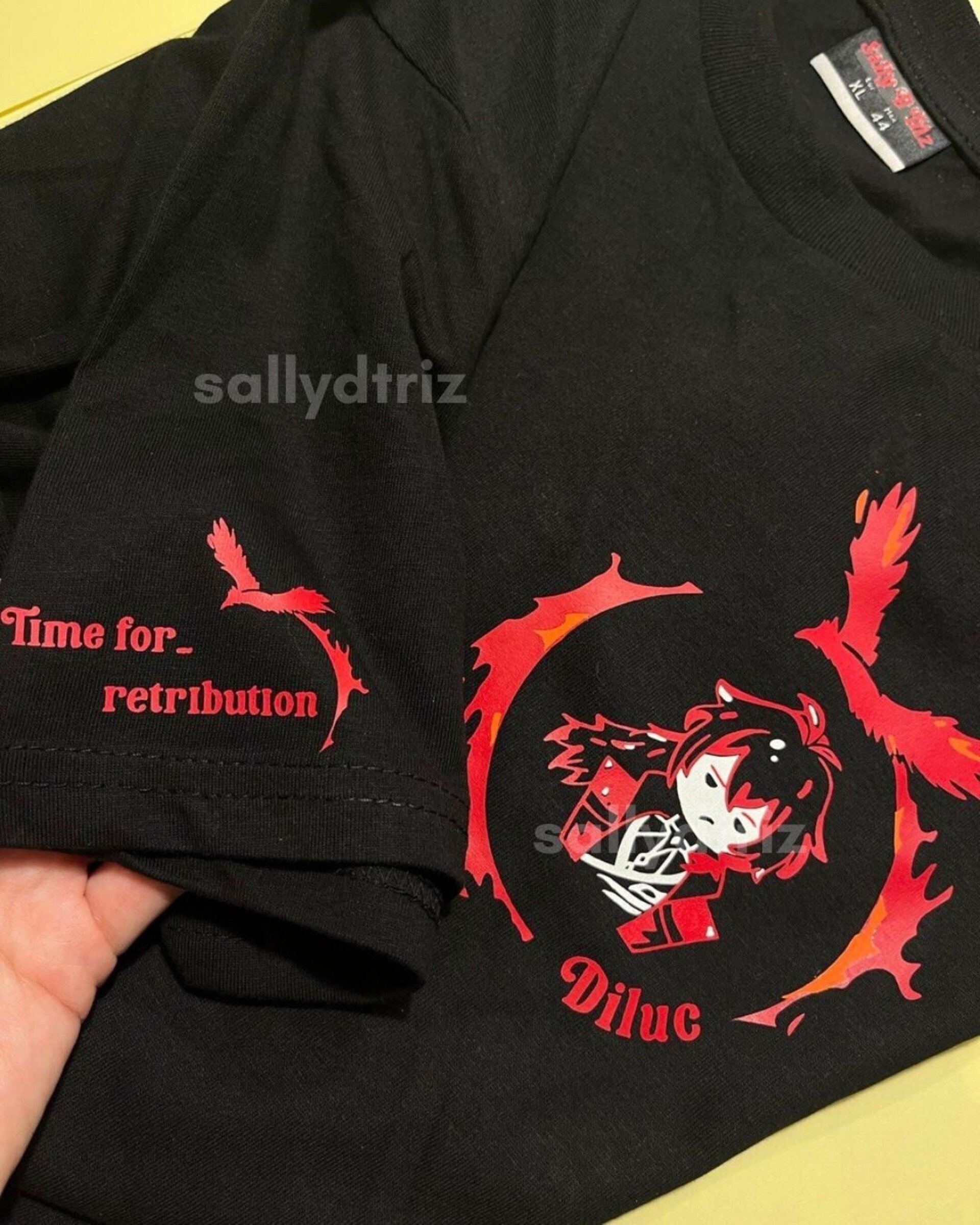 Diluc camisetas y sudaderas Genshin Impact - 4