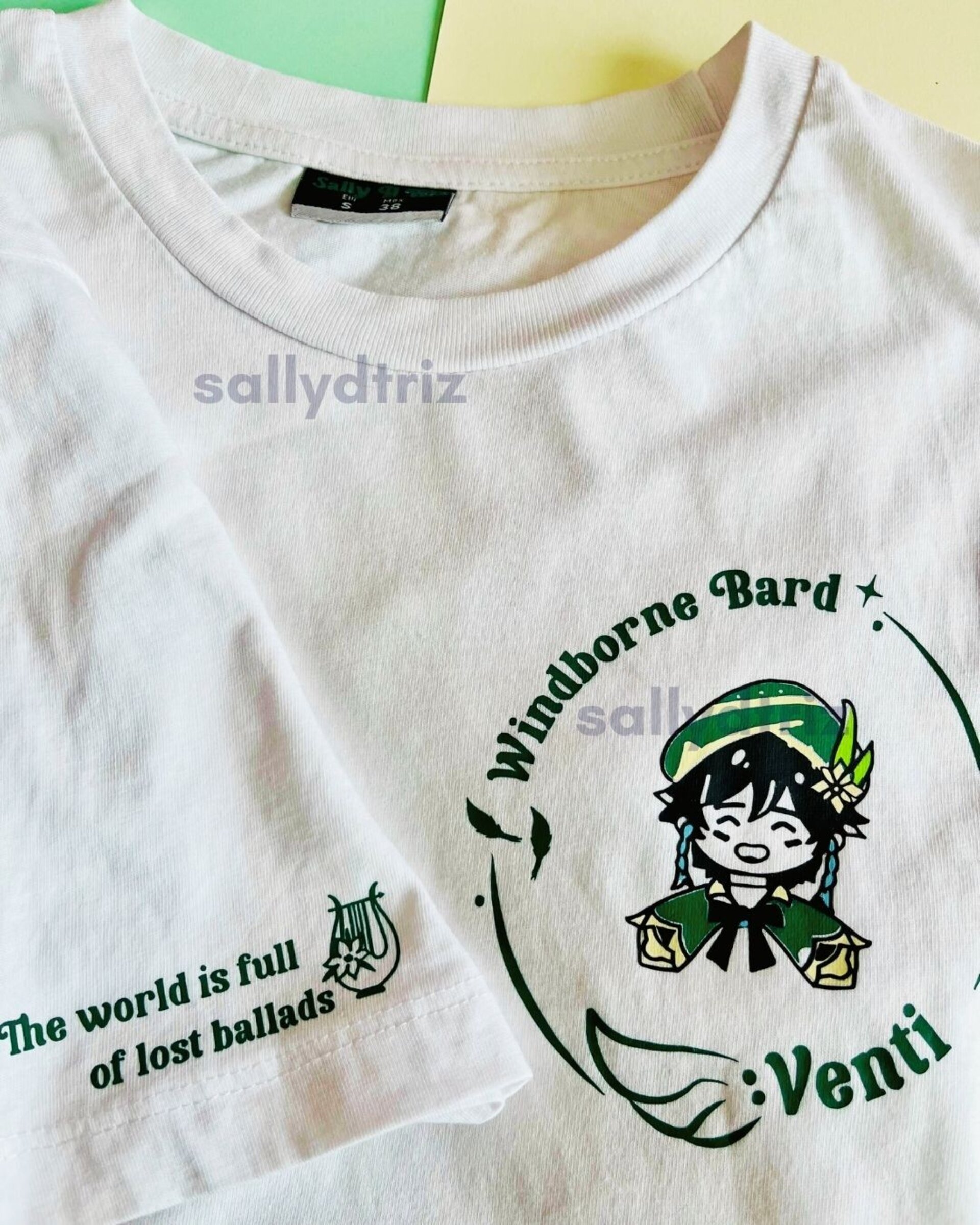 Camiseta Kaeya y Venti Genshin Impact - 3