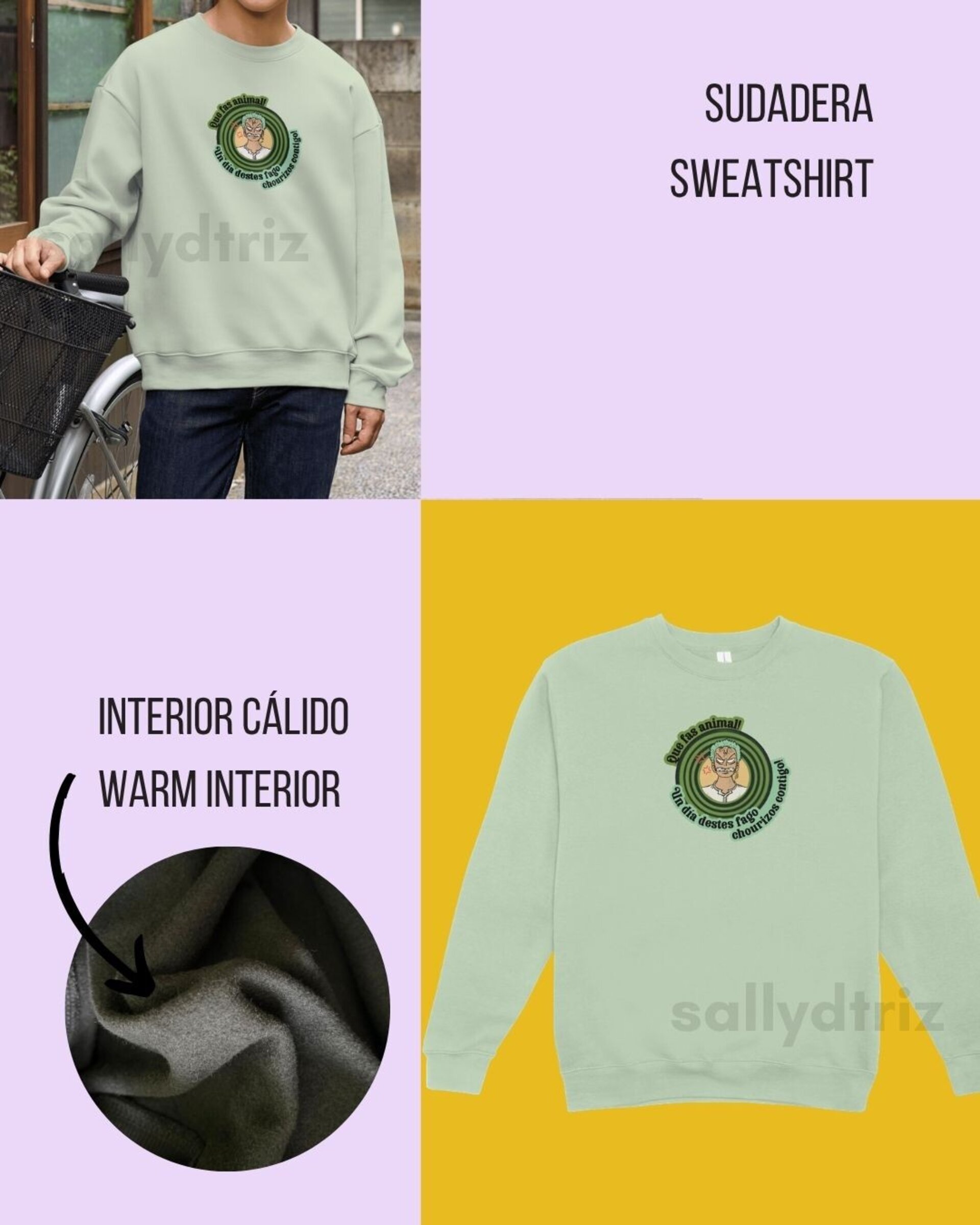 Zoro sudaderas varios colores/ sweatshirts - 4