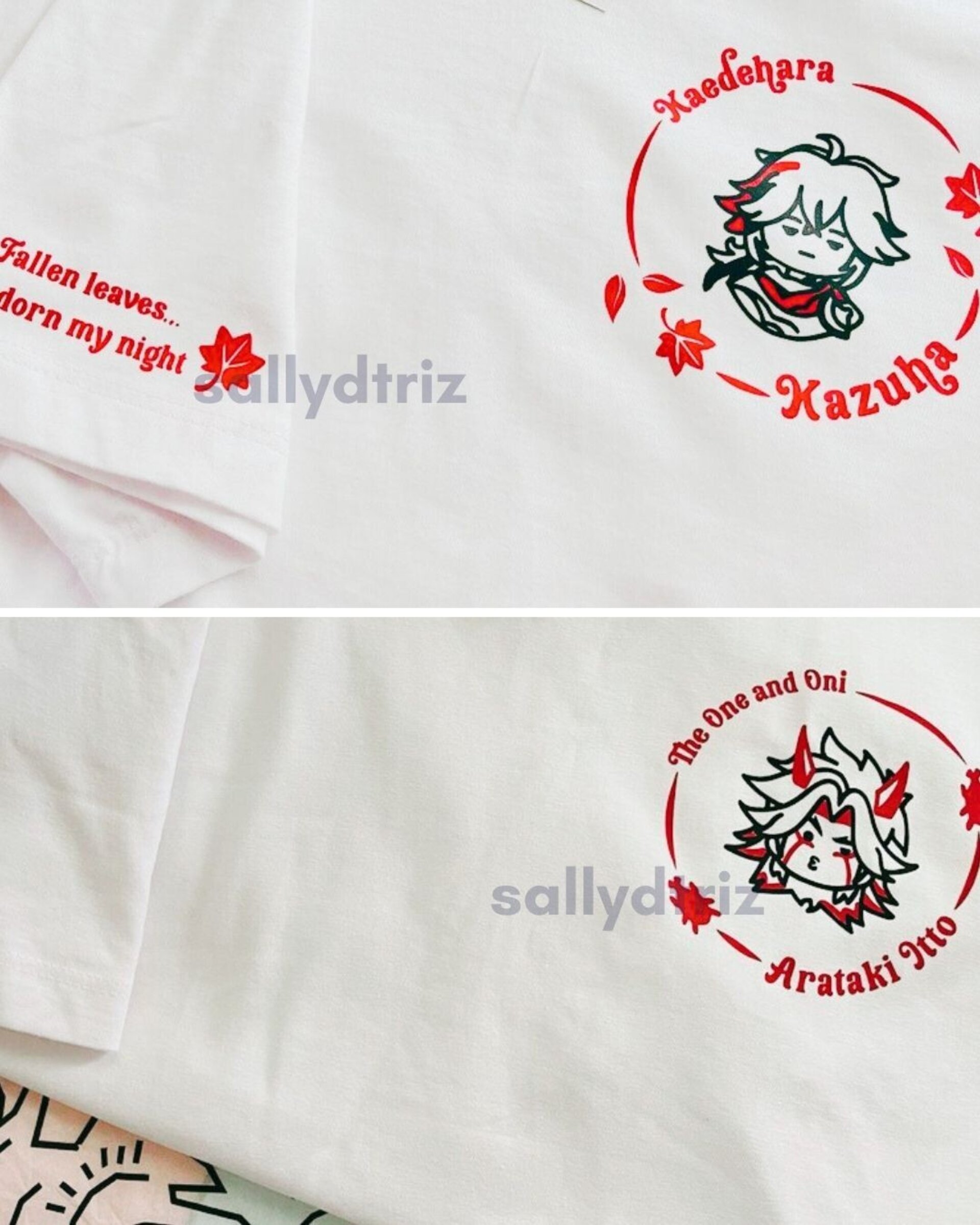 Camiseta-Itto y Kazuha Genshin Impact-T-shirt - 1
