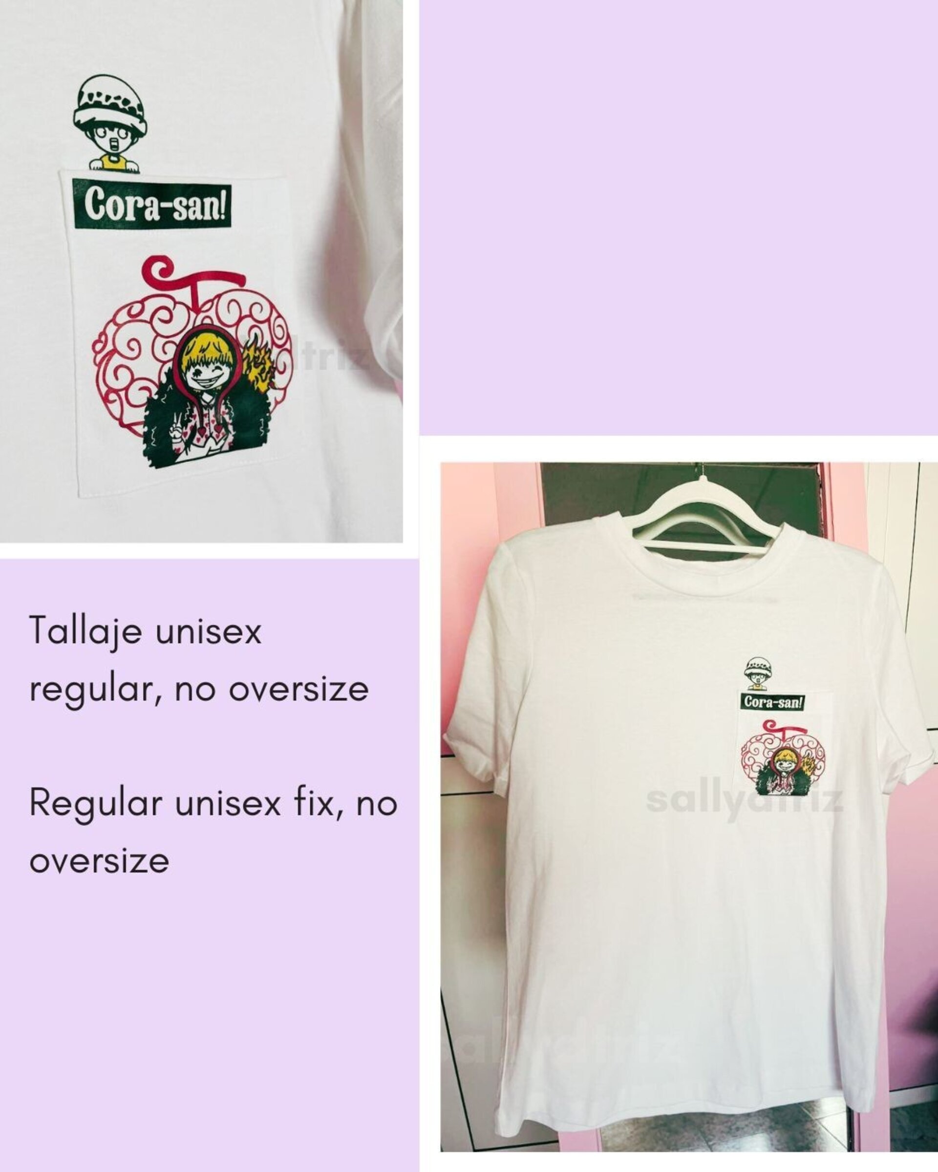 Corazon Y Law One Piece / camiseta - t-shirt - 2