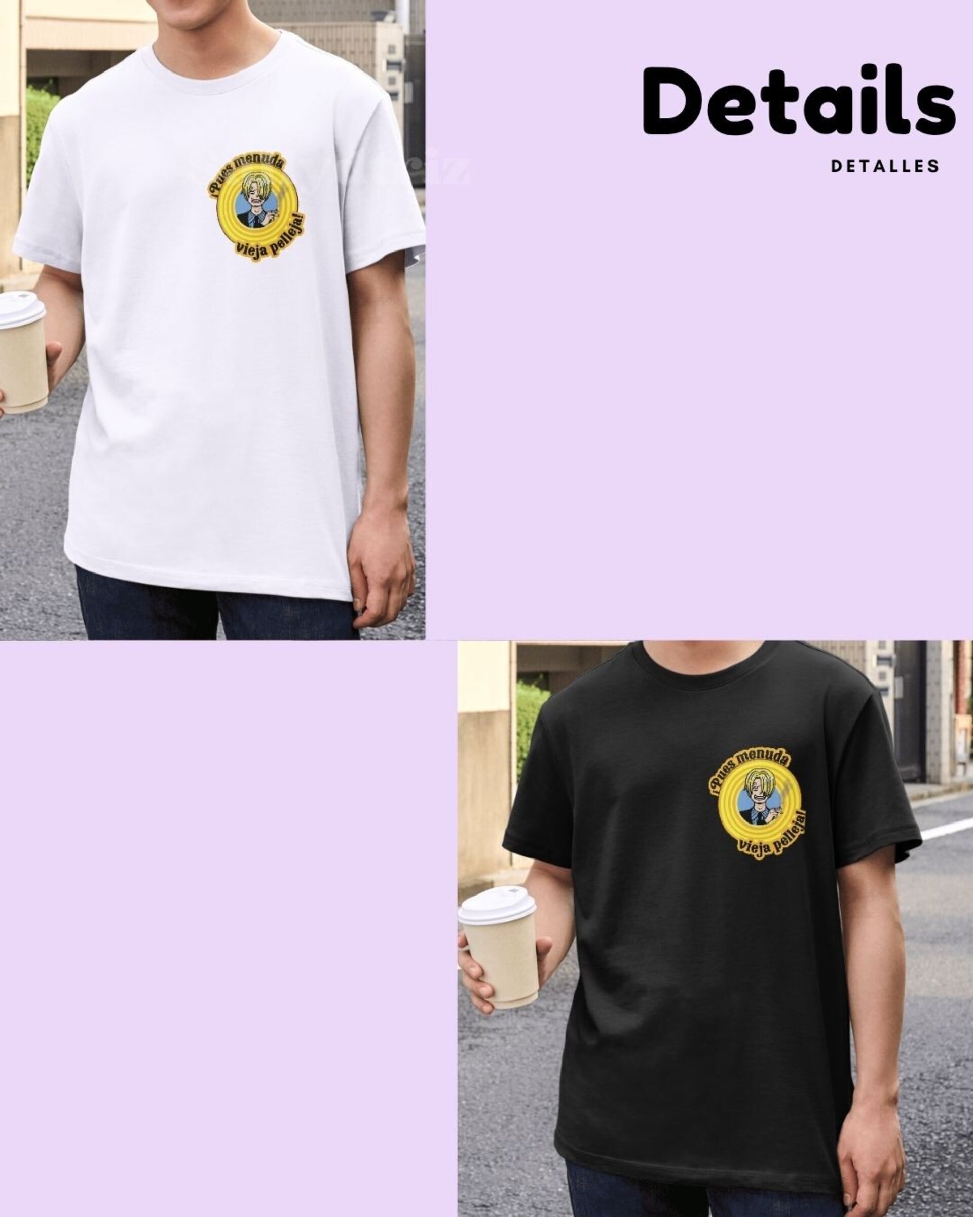 Sanji camisetas Varios COLORES - 4