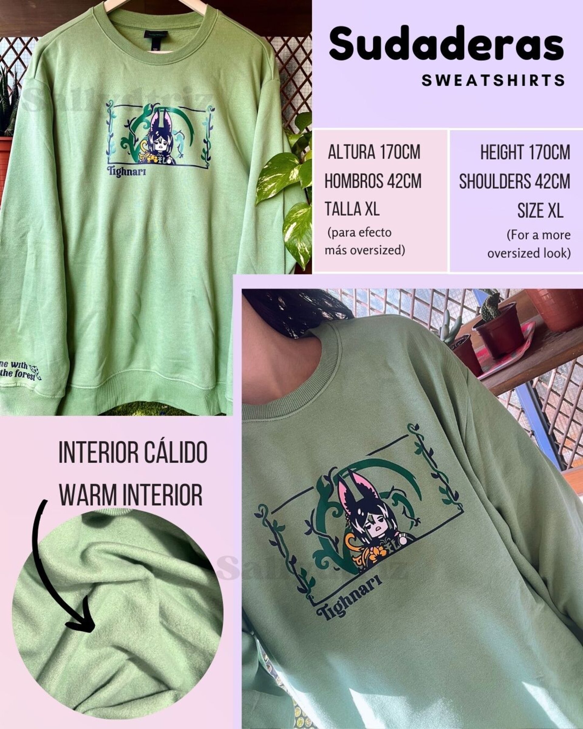 Tighnari Tignari sudadera Genshin - 2