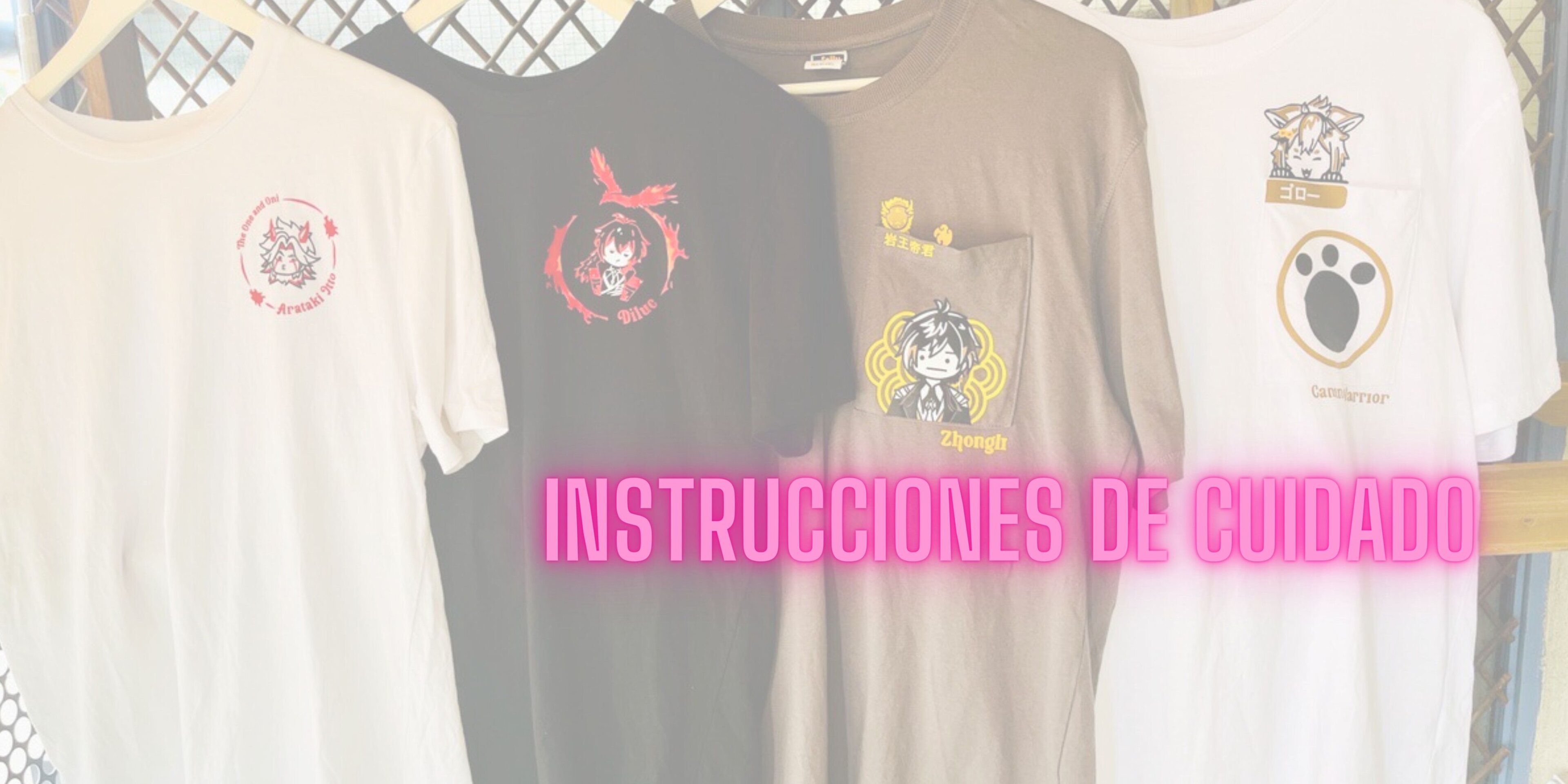 Instrucciones de lavado