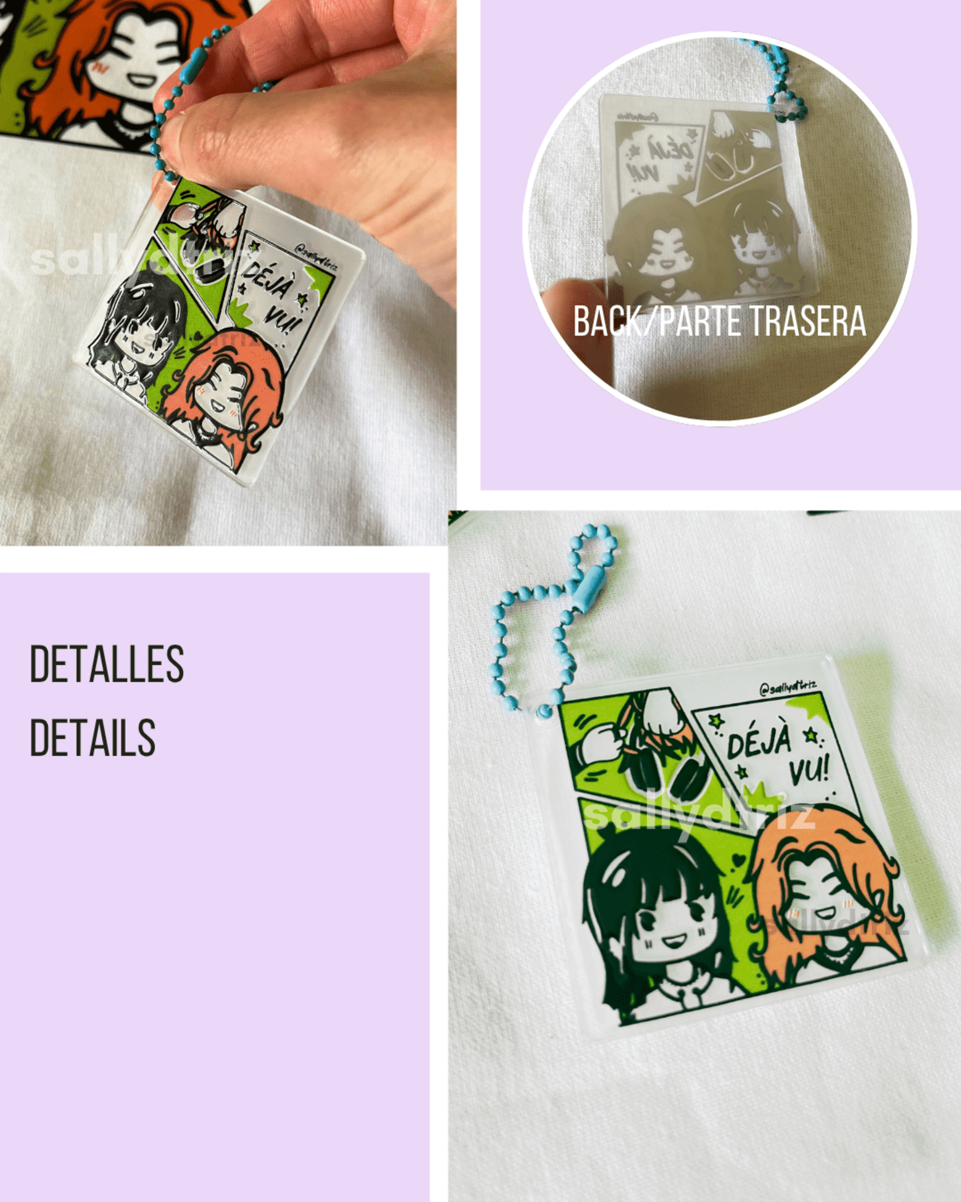MitsuAya -Llaveros / Keychains - 2