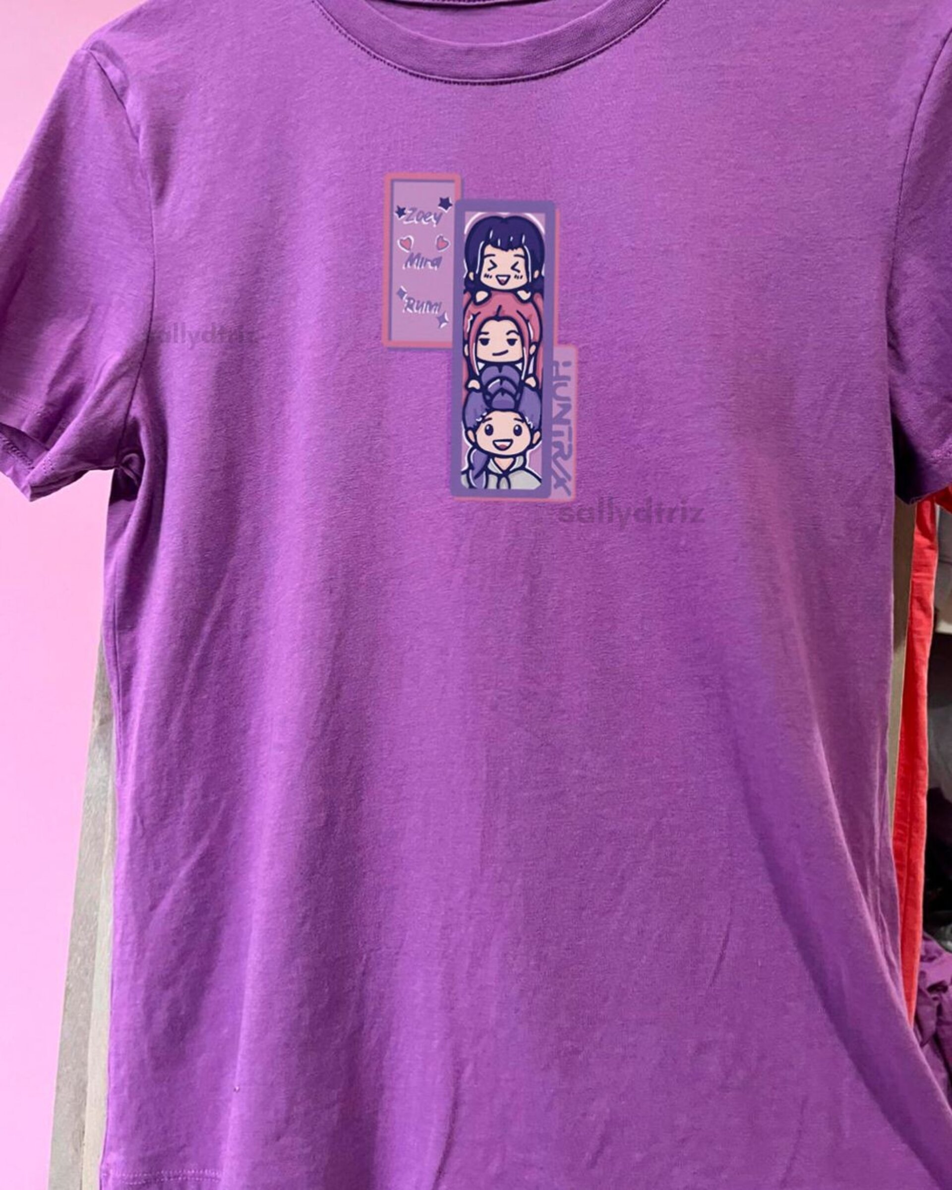 Camisetas crop top y petite- Huntrix Kpop Demon Hunters- T-shirt petite - 1