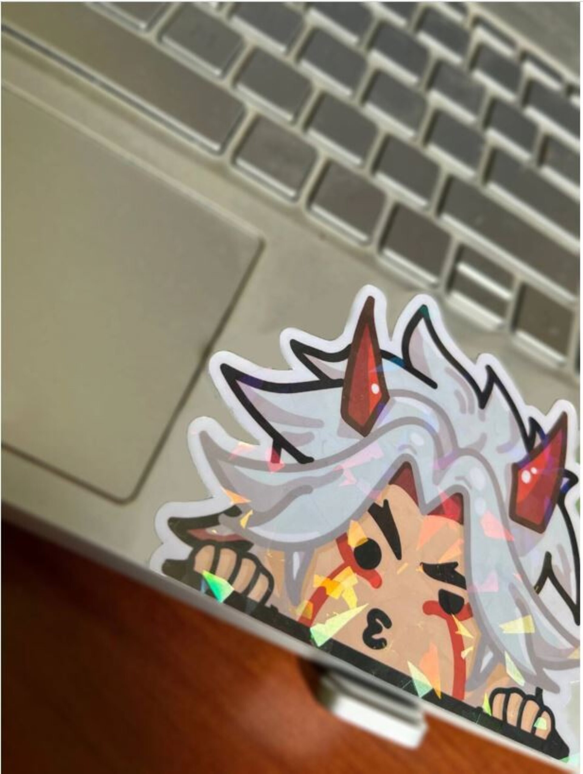 Pegatinas fisgonas Genshin Impact peeker stickers - 3