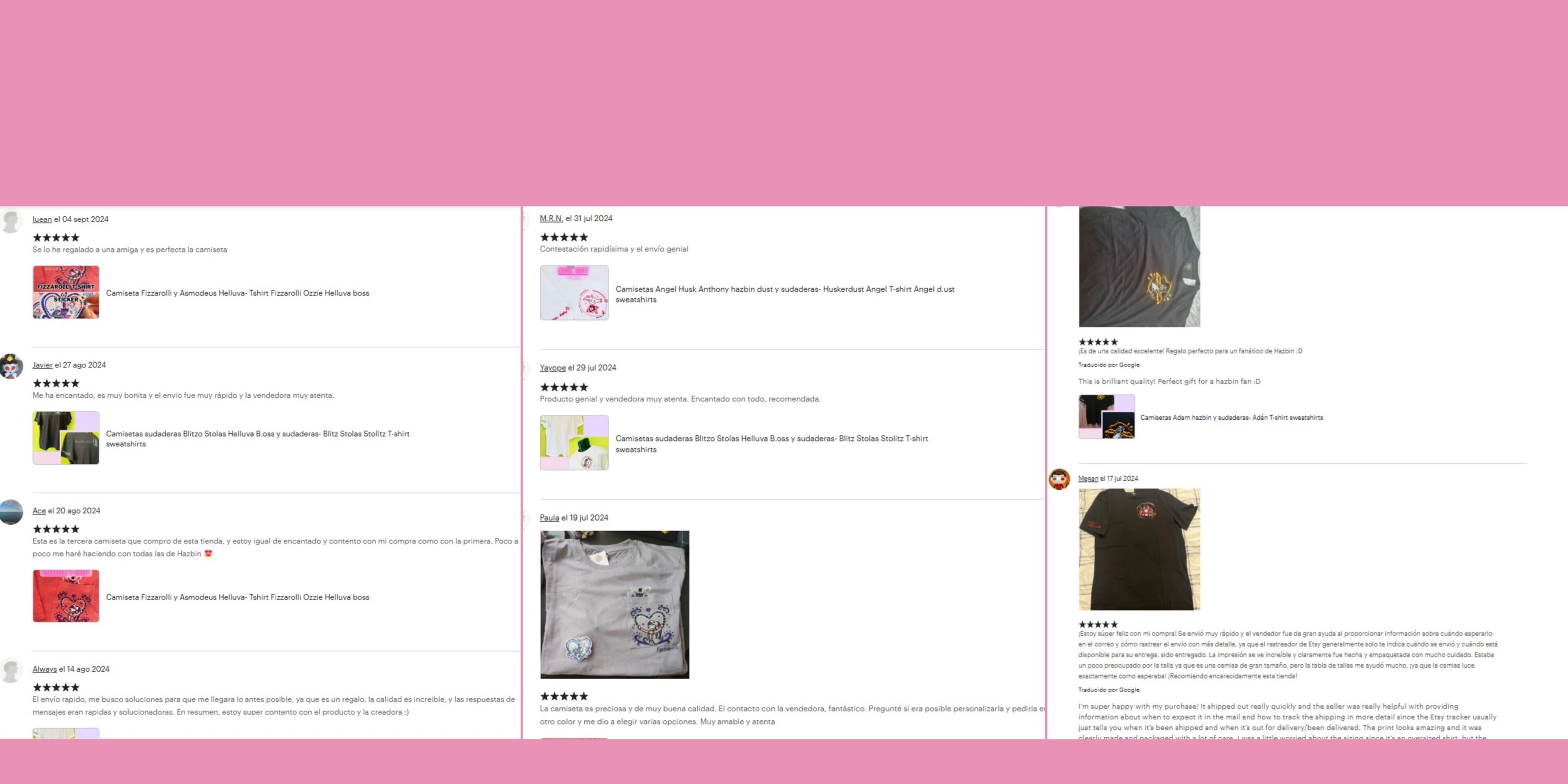 Reseñas de compradores