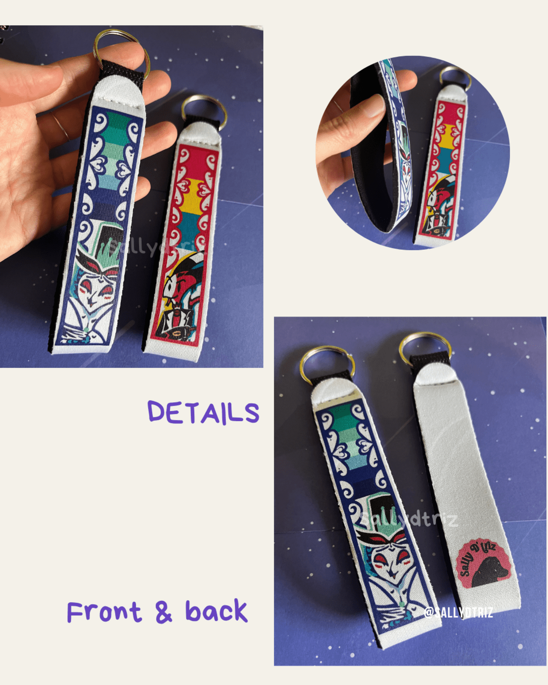 Llaveros -Helluva Boss y Hazbin Hotel- Keychains - 2