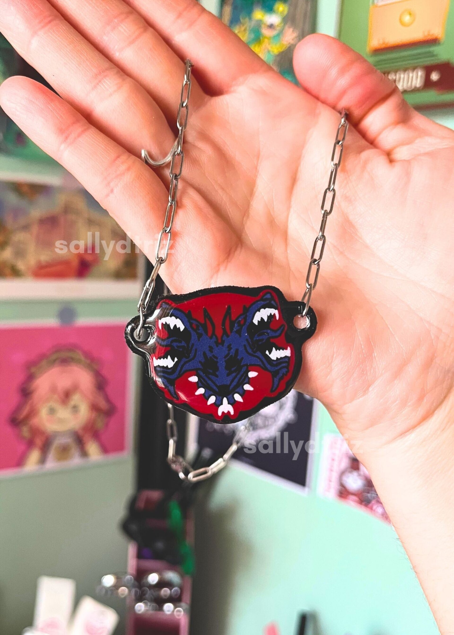Vi pit fighter necklace READ DESCRIPTION  / Collar de Vi Leer descripción B grad - 2