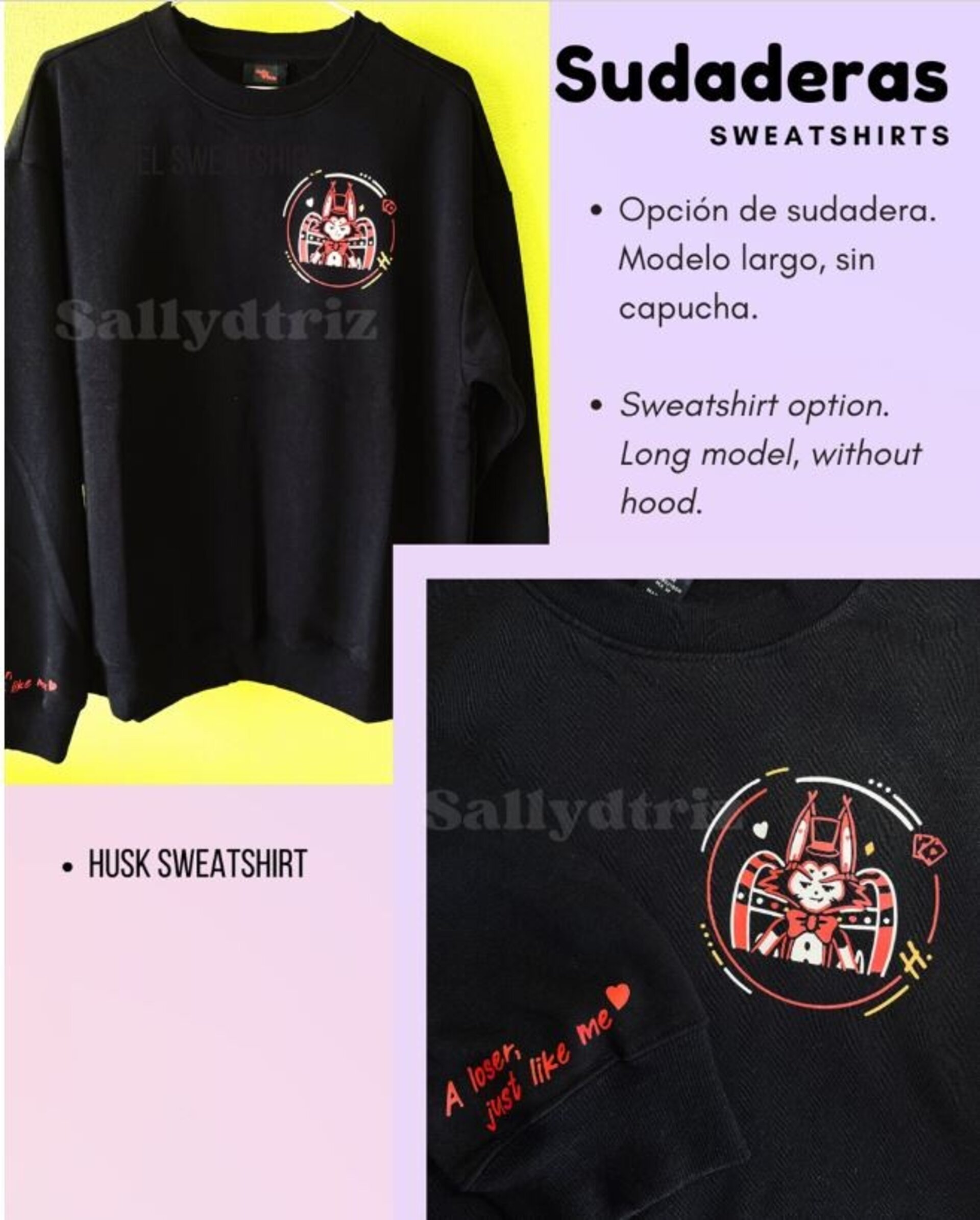 Husk camisetas y sudaderas Hazbin Hotel - 3