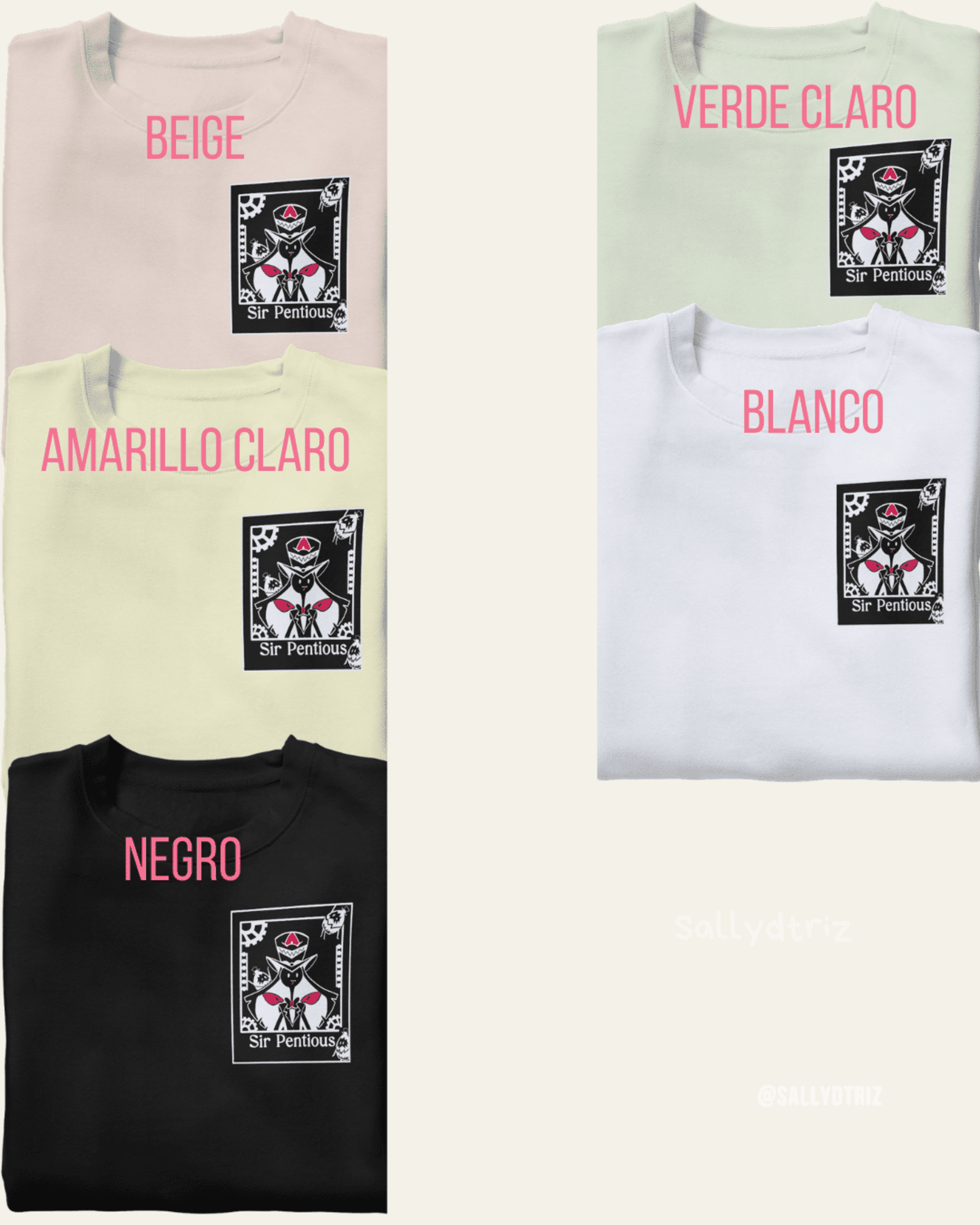 Sir Pentious camisetas Varios COLORES - 3