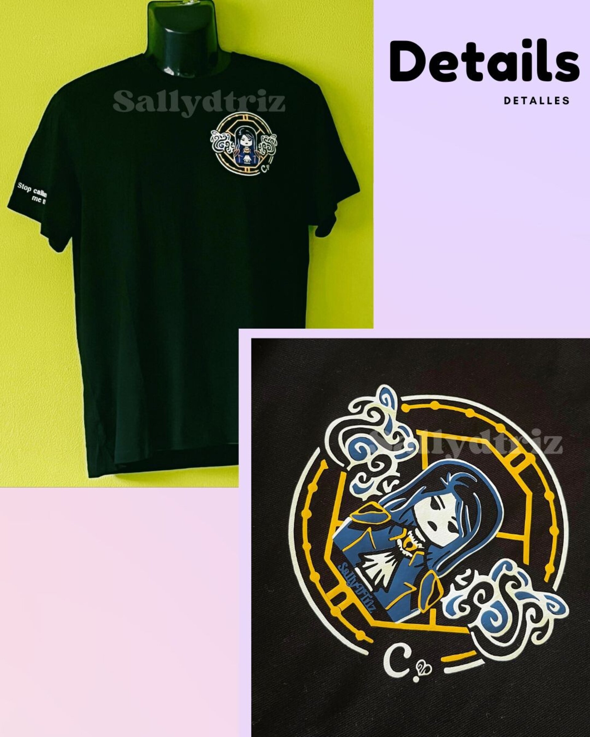 Camisetas y sudaderas Vi y Caitlyn Arcane - 3