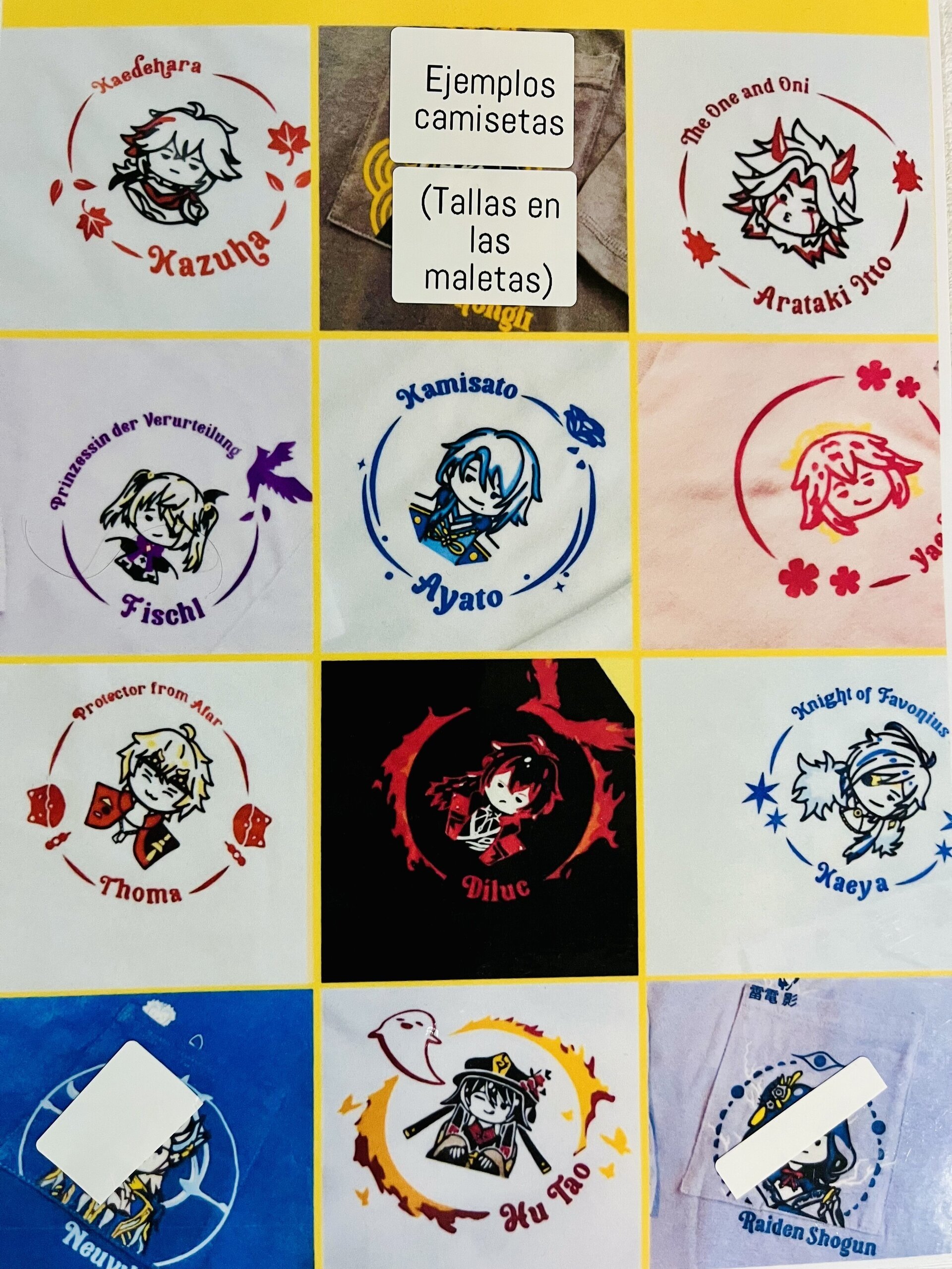 Bolsa sorpresa Genshin Impact / Surprise bag genshin Impact - 4