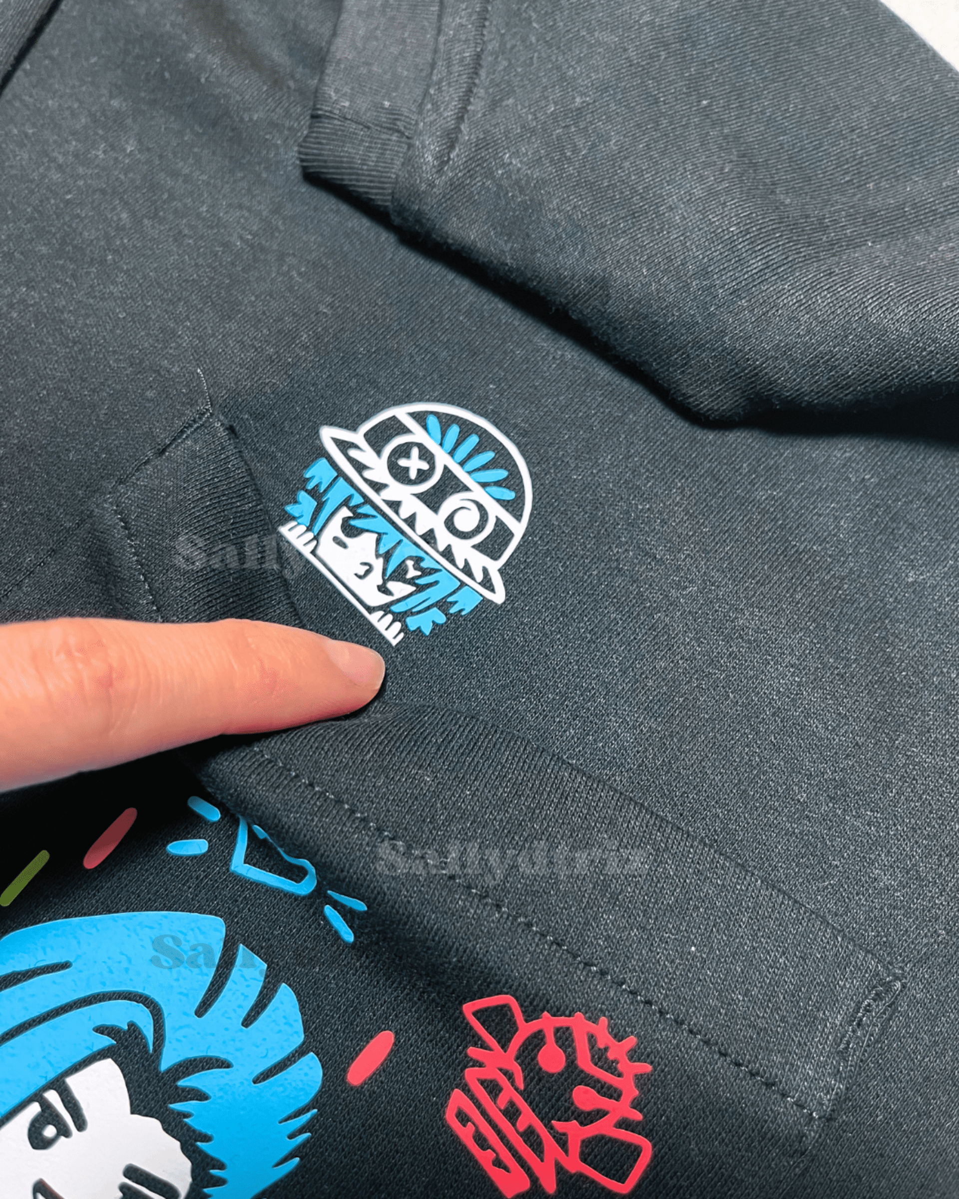 Jinx camiseta con bolsillo con Ekko o Isha - 4
